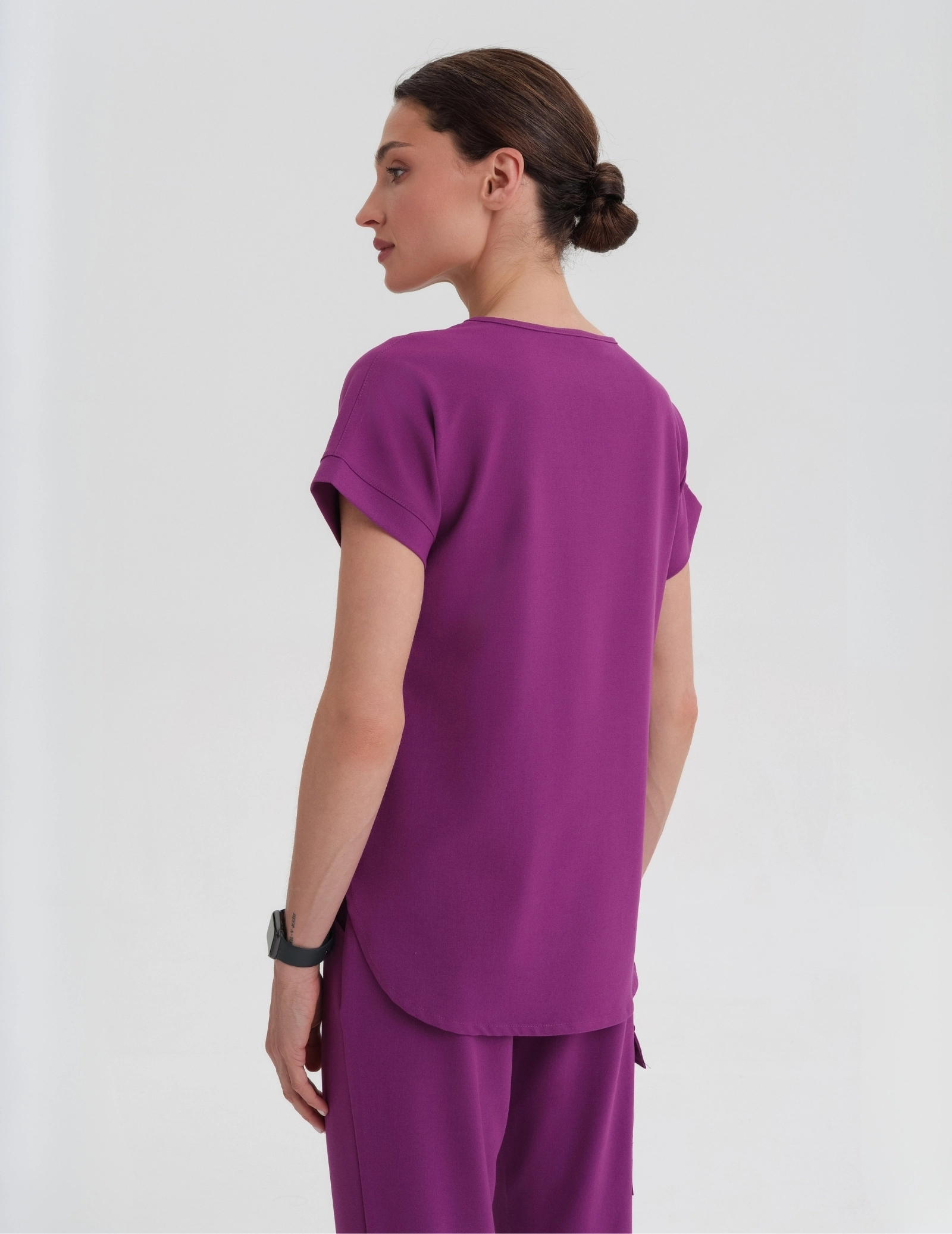 Bluza Medyczna Kendall - GRAPE PURPLE