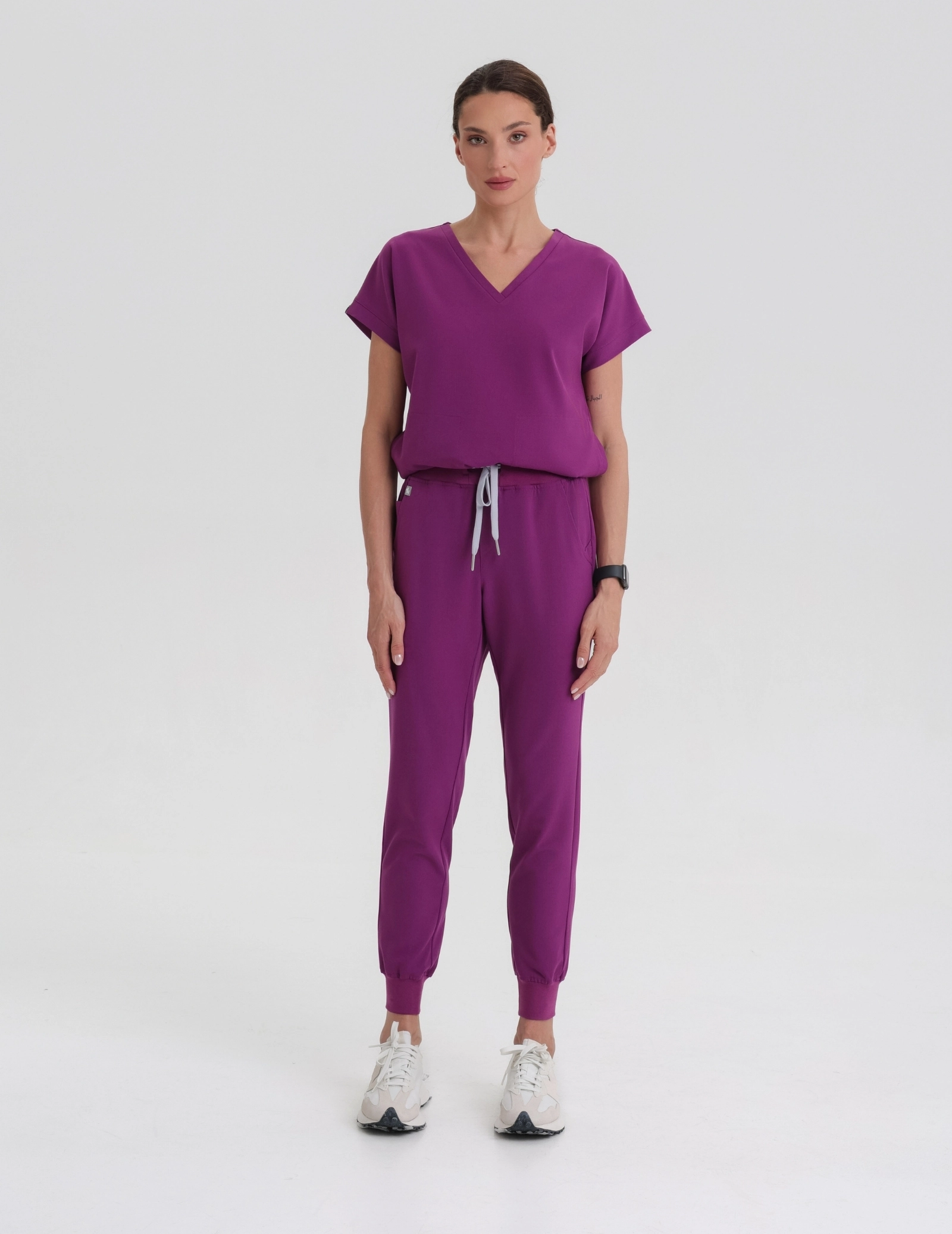 Bluza Medyczna Kendall - GRAPE PURPLE