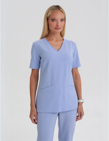 Bluza Medyczna Casy - CEIL BLUE