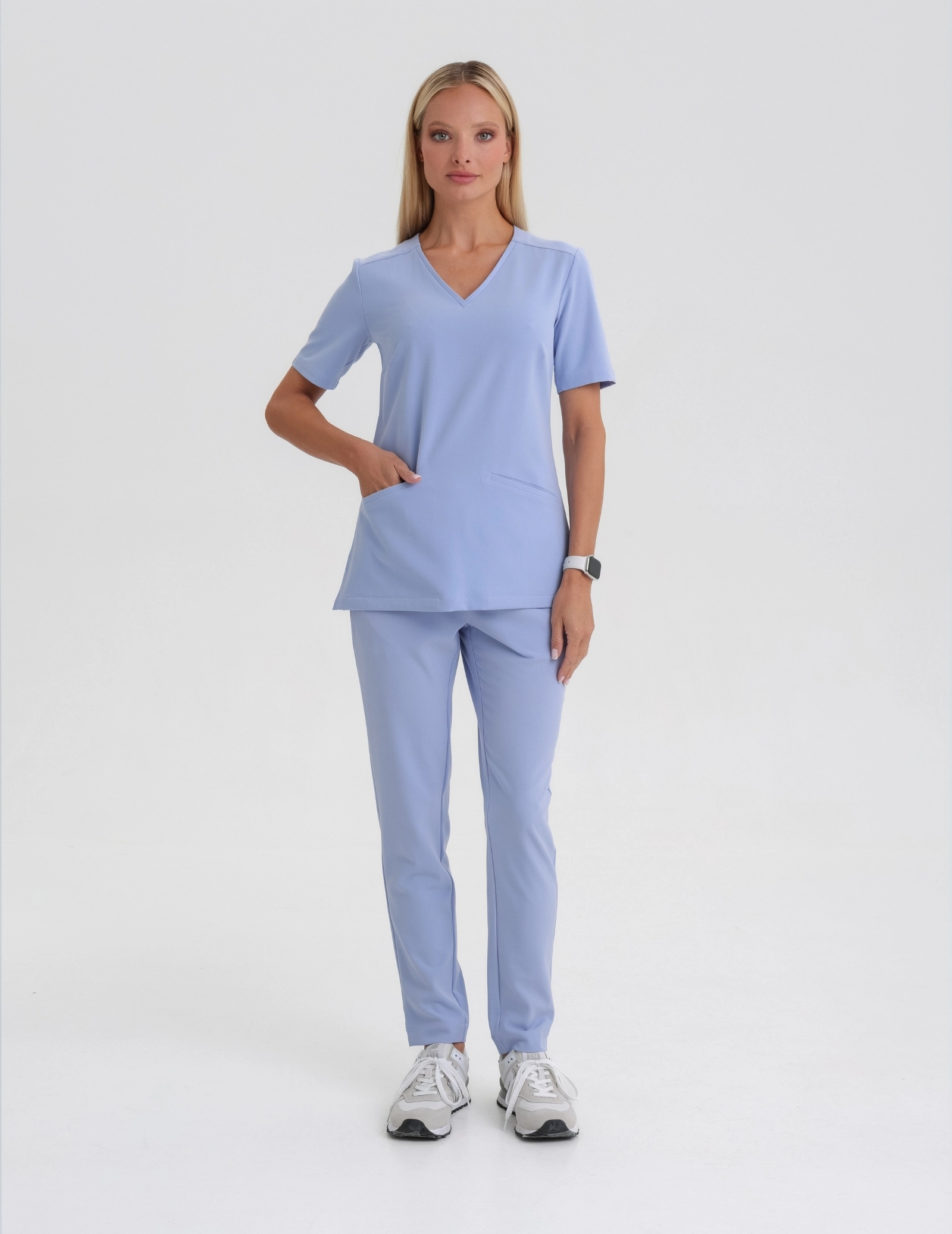Bluza Medyczna Casy - CEIL BLUE