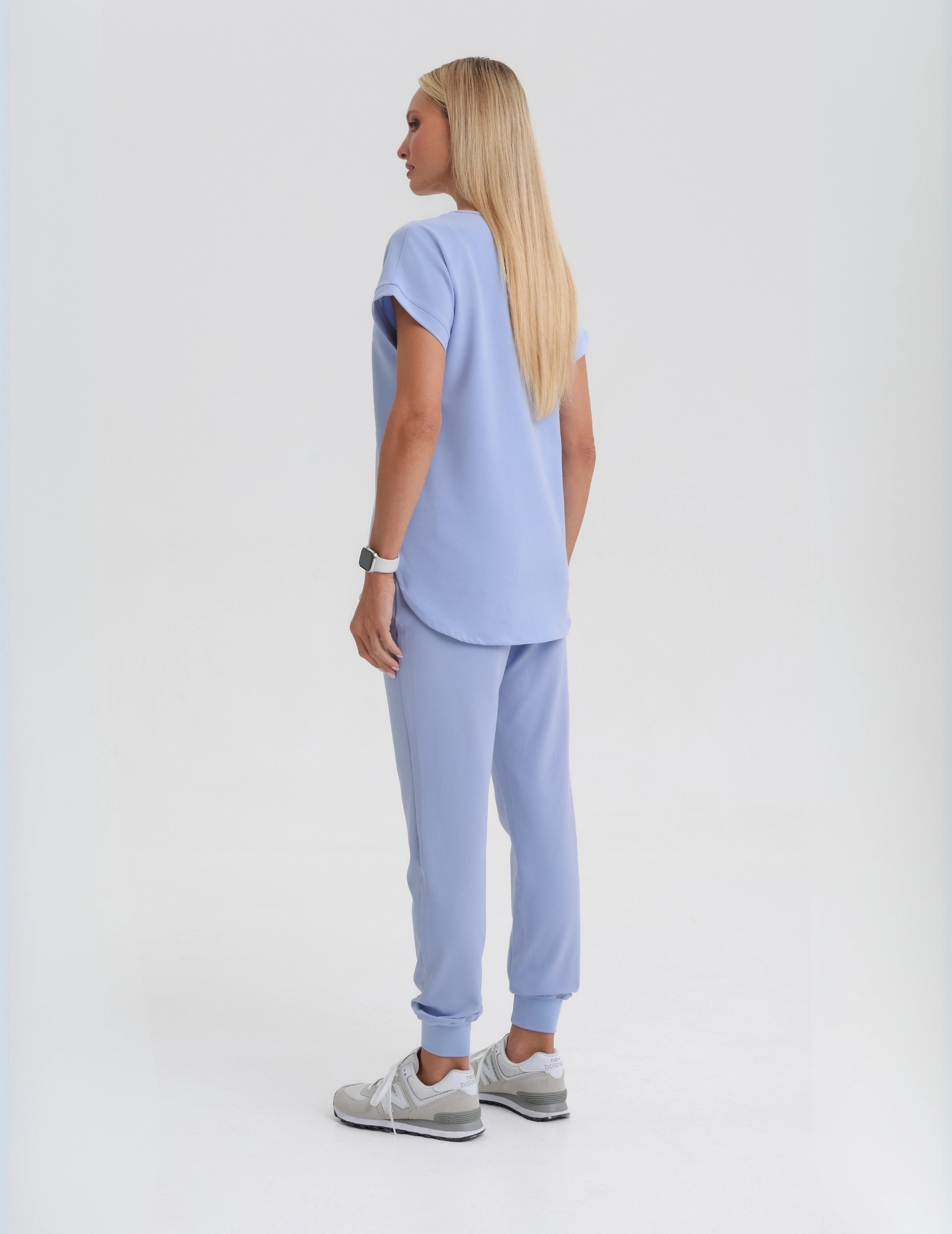 Spodnie Joggery Damskie - CEIL BLUE