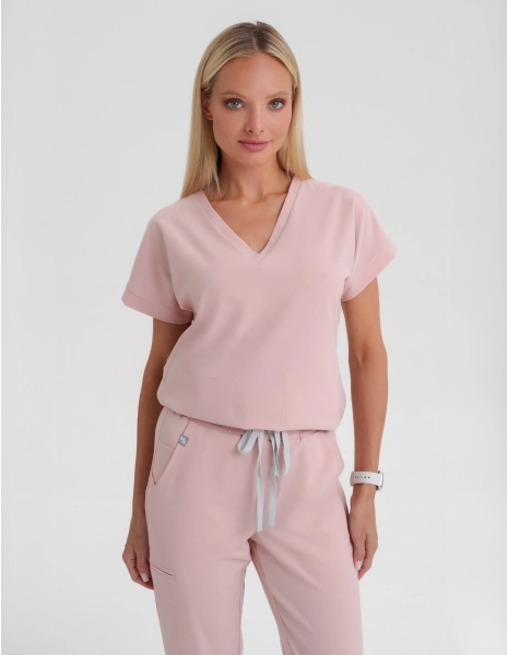 Bluza Medyczna Kendall - DUSTY ROSE