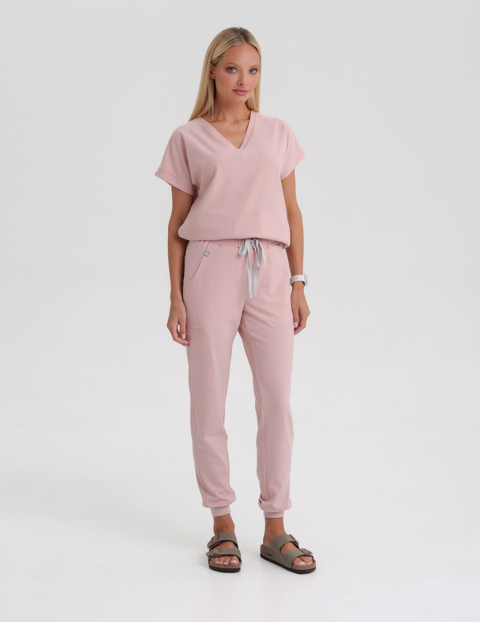 Bluza Medyczna Kendall - DUSTY ROSE
