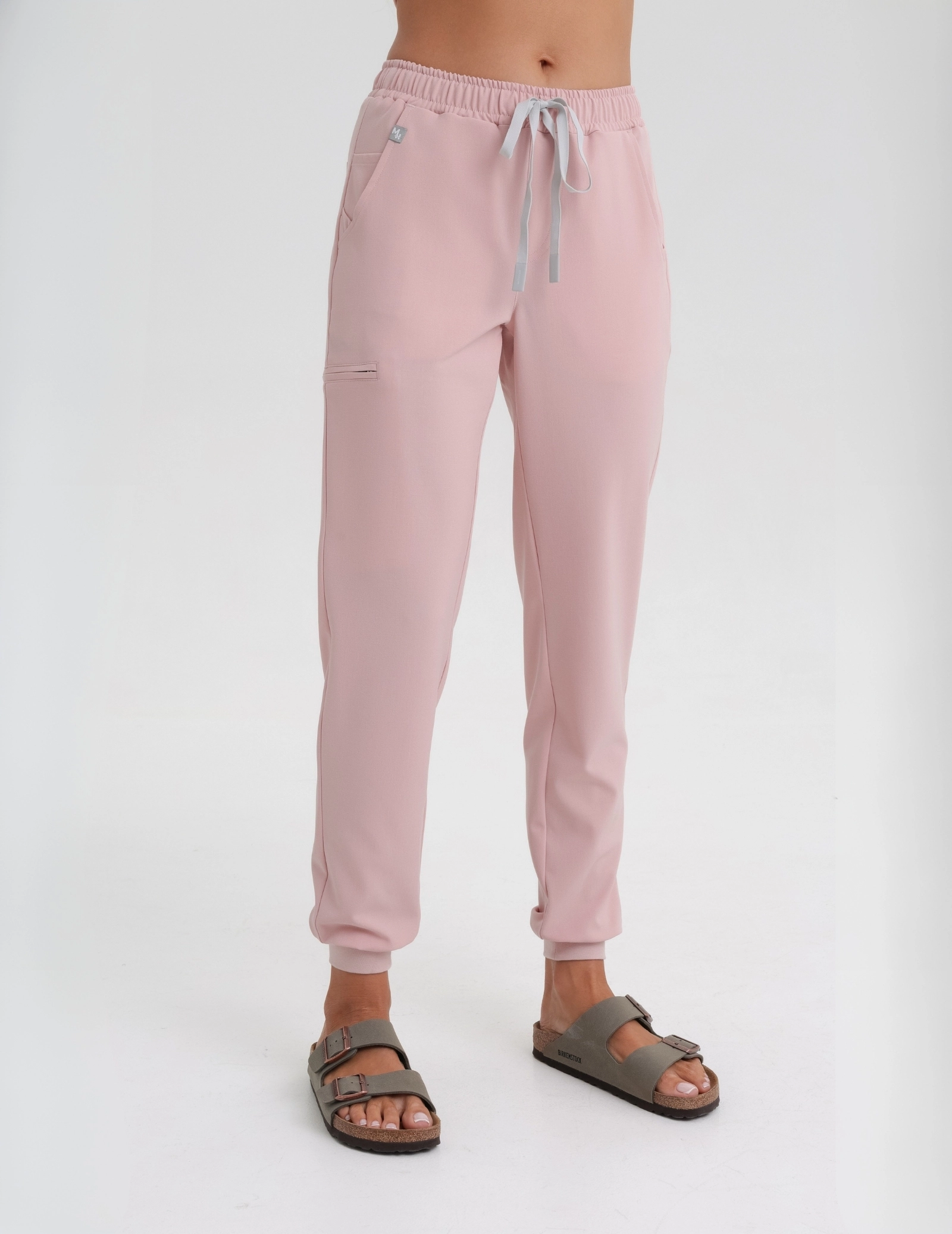 Spodnie Joggery Damskie - DUSTY ROSE