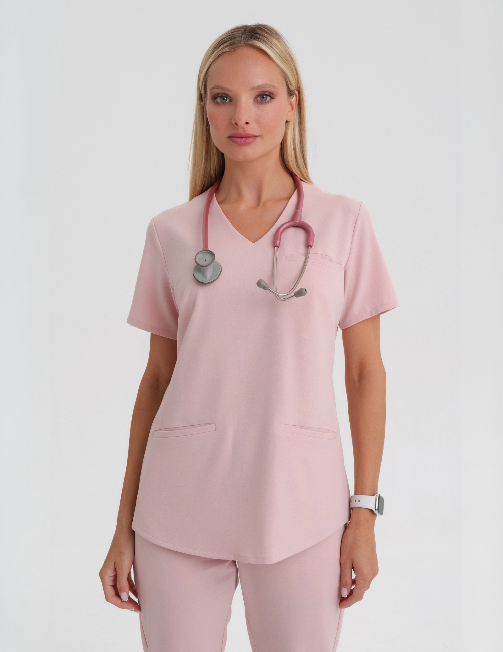 Bluza Medyczna Grace - DUSTY ROSE Bluza Medyczna Grace - DUSTY ROSE