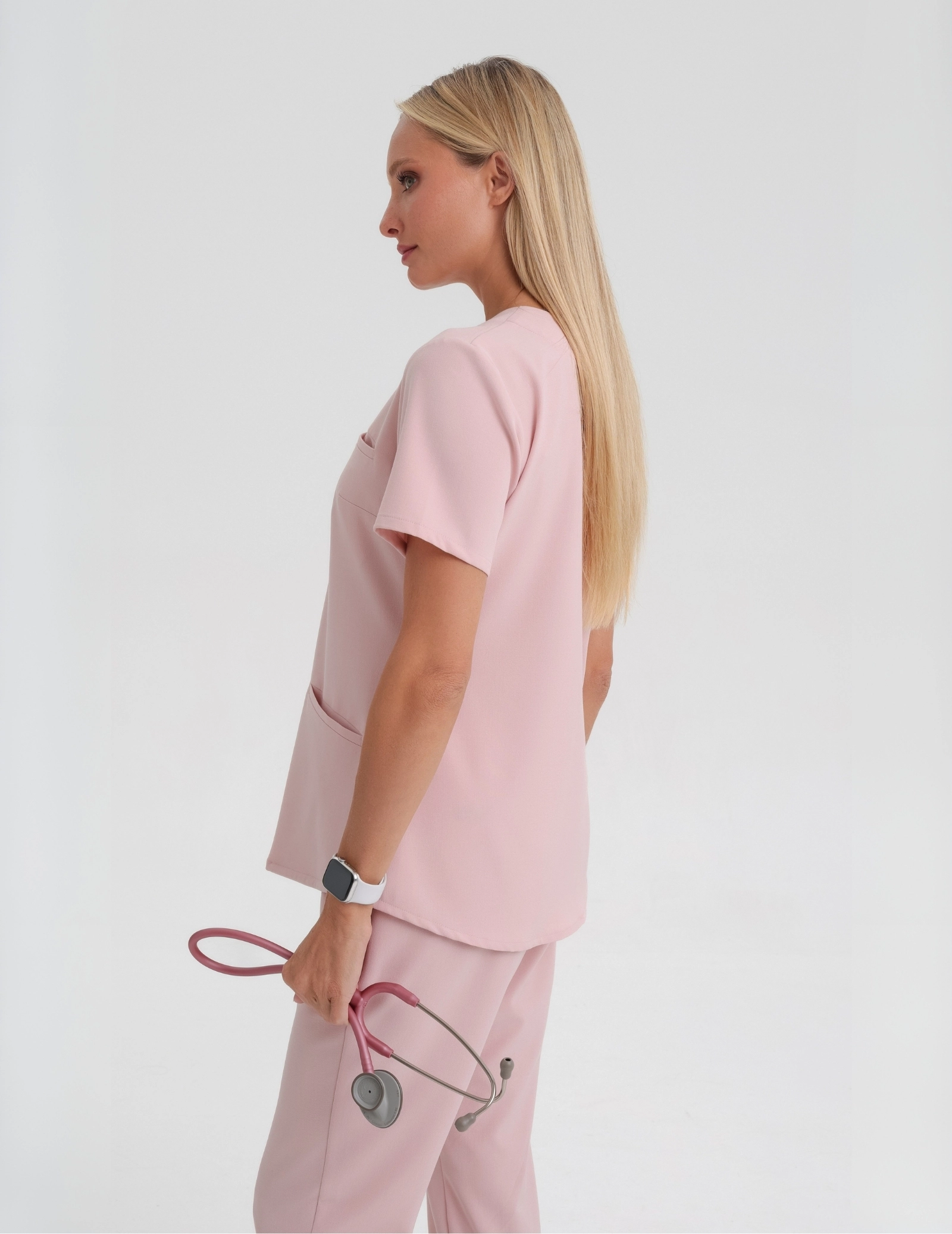 Bluza Medyczna Grace - DUSTY ROSE Bluza Medyczna Grace - DUSTY ROSE