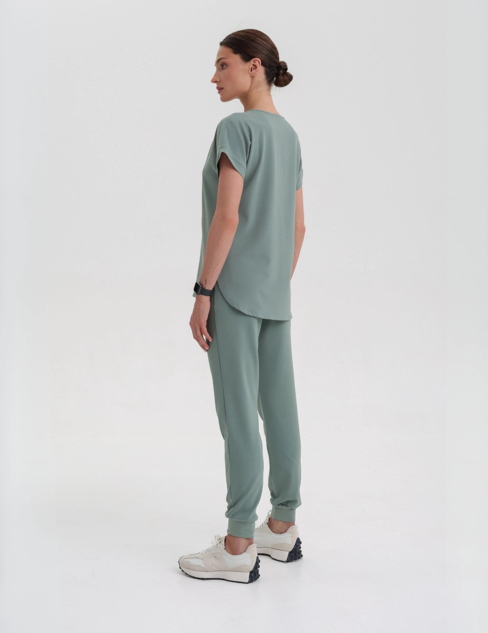 Bluza Medyczna Kendall - DUSTY GREEN