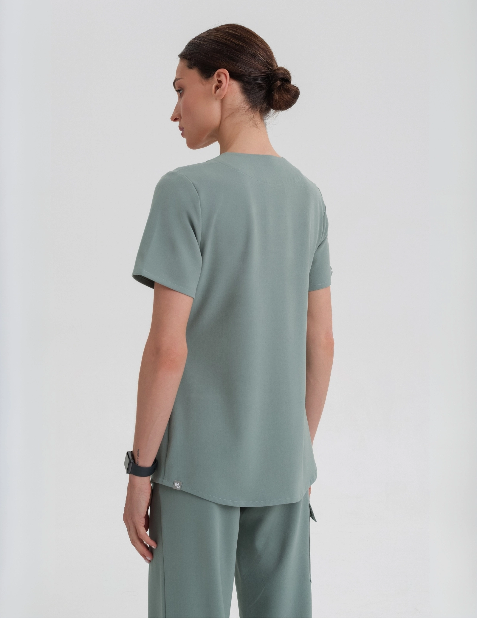 Bluza Medyczna Grace - DUSTY GREEN