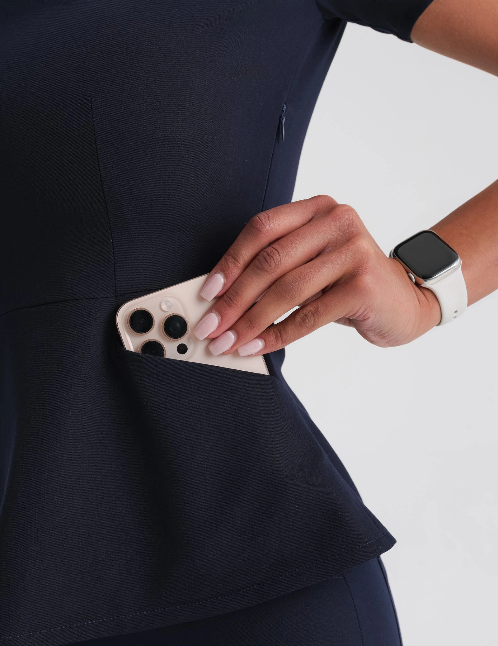 Bluza Medyczna Kori - DARK NAVY