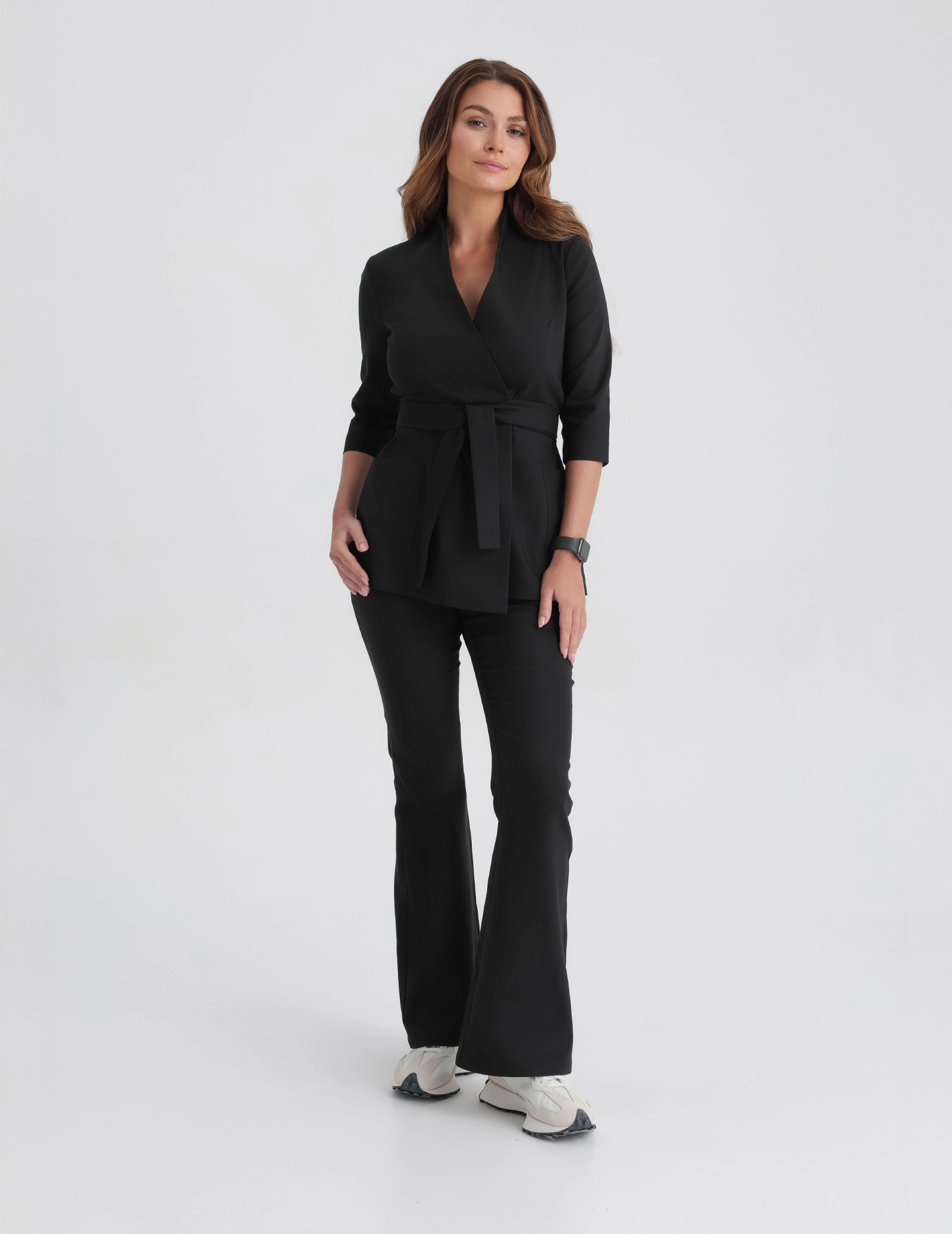 Medyczna Tunika Zoya - TRUE BLACK Medyczna Tunika Zoya - TRUE BLACK