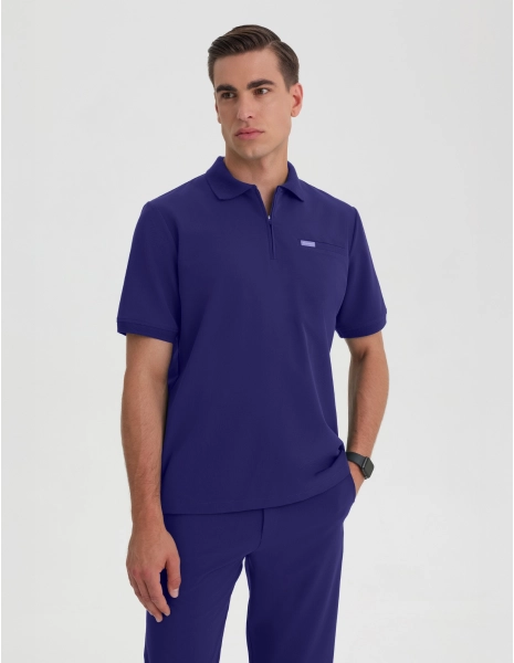 Bluza Medyczna Polo Męska - DUSK