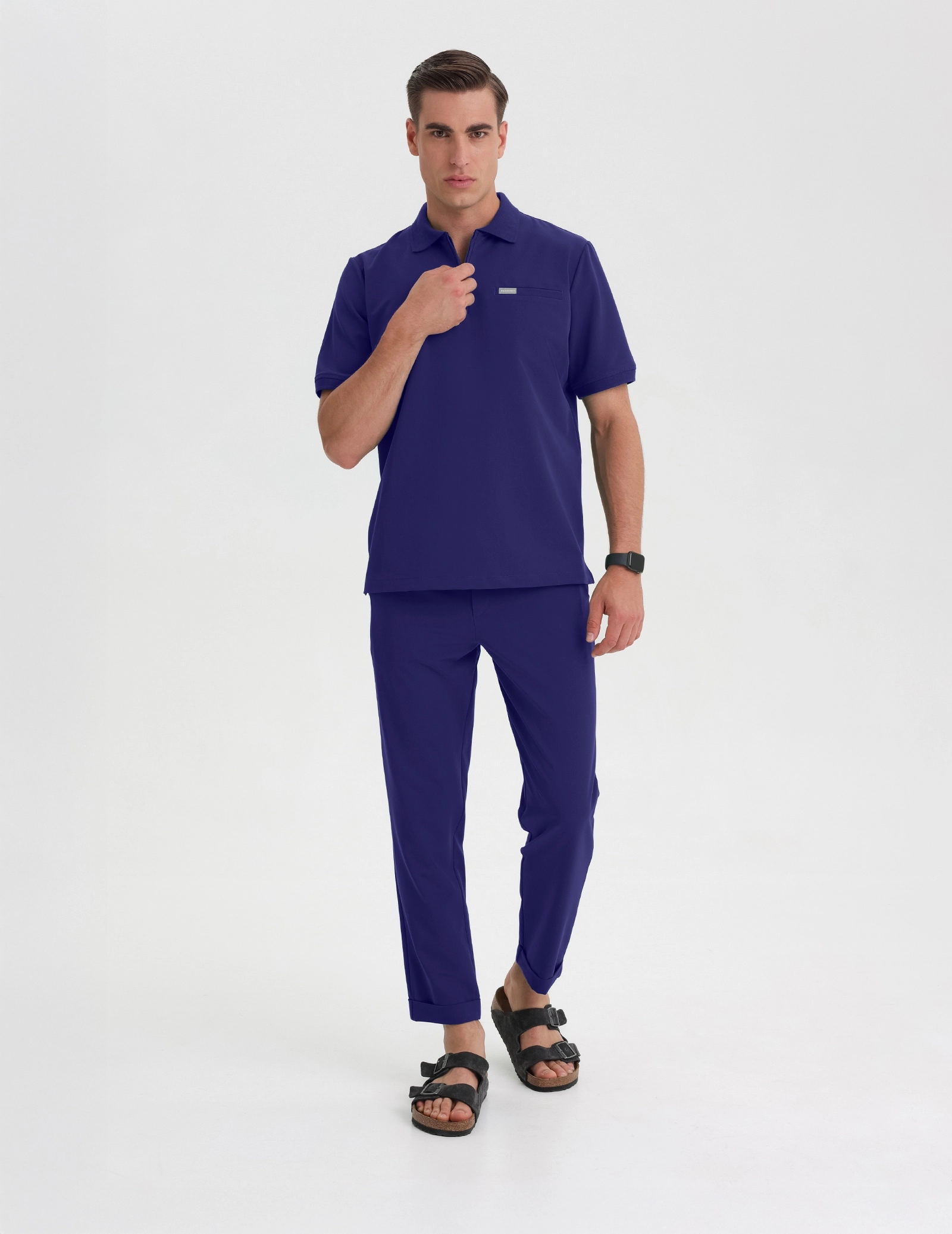 Bluza Medyczna Polo Męska - DUSK