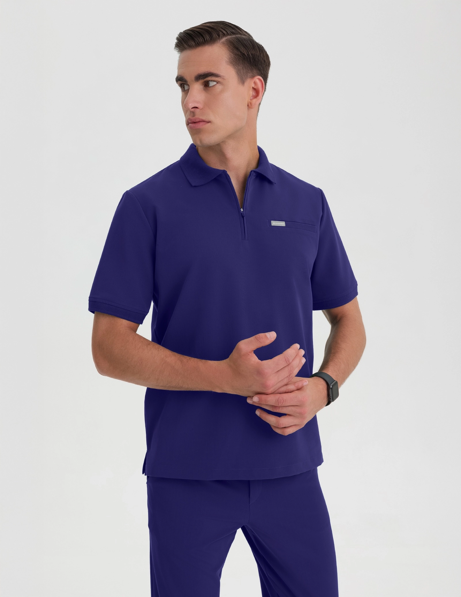 Bluza Medyczna Polo Męska - DUSK