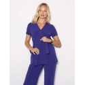 Bluza Medyczna Wiązana Auri - DUSK