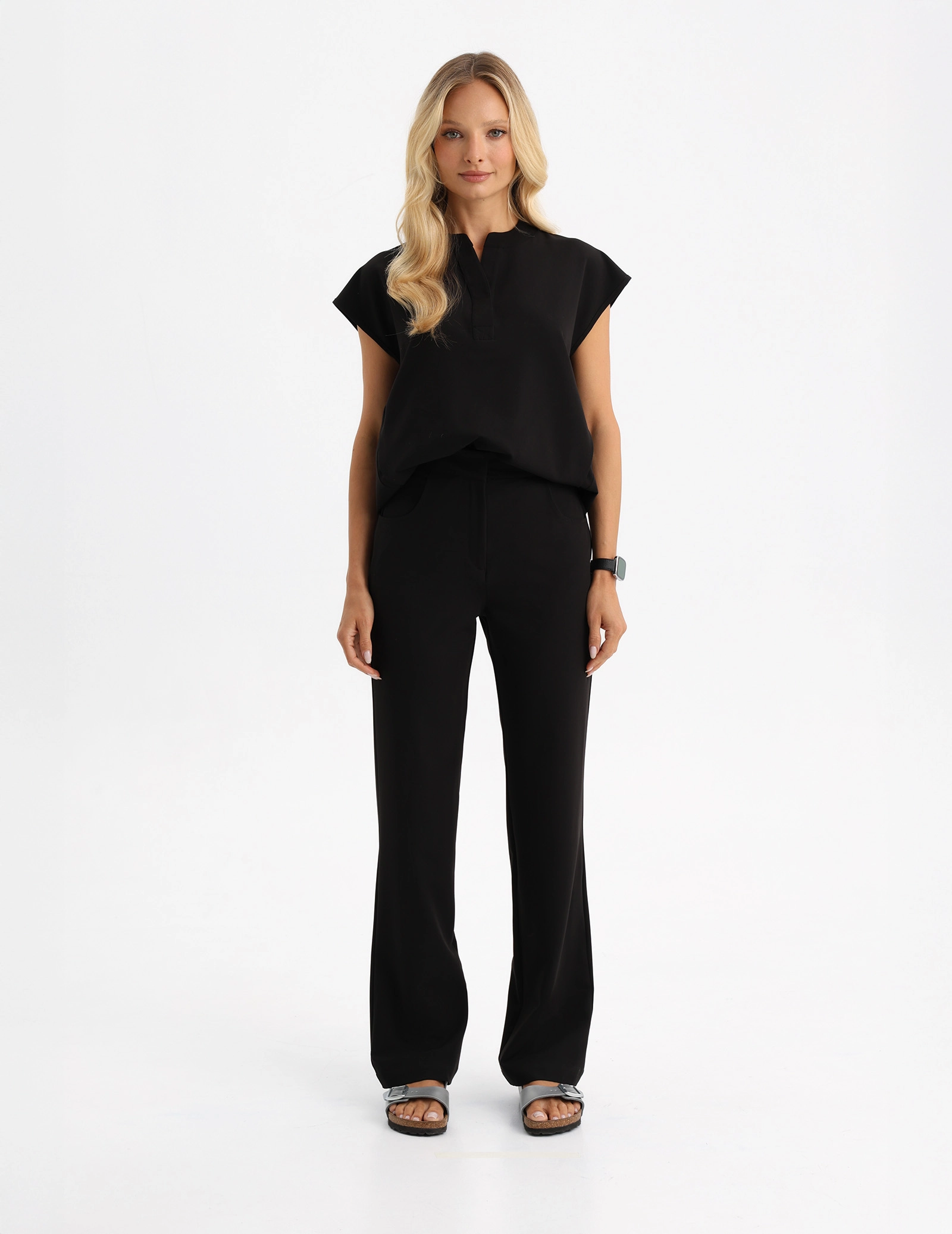 Bluza Medyczna Khloe - BLACK