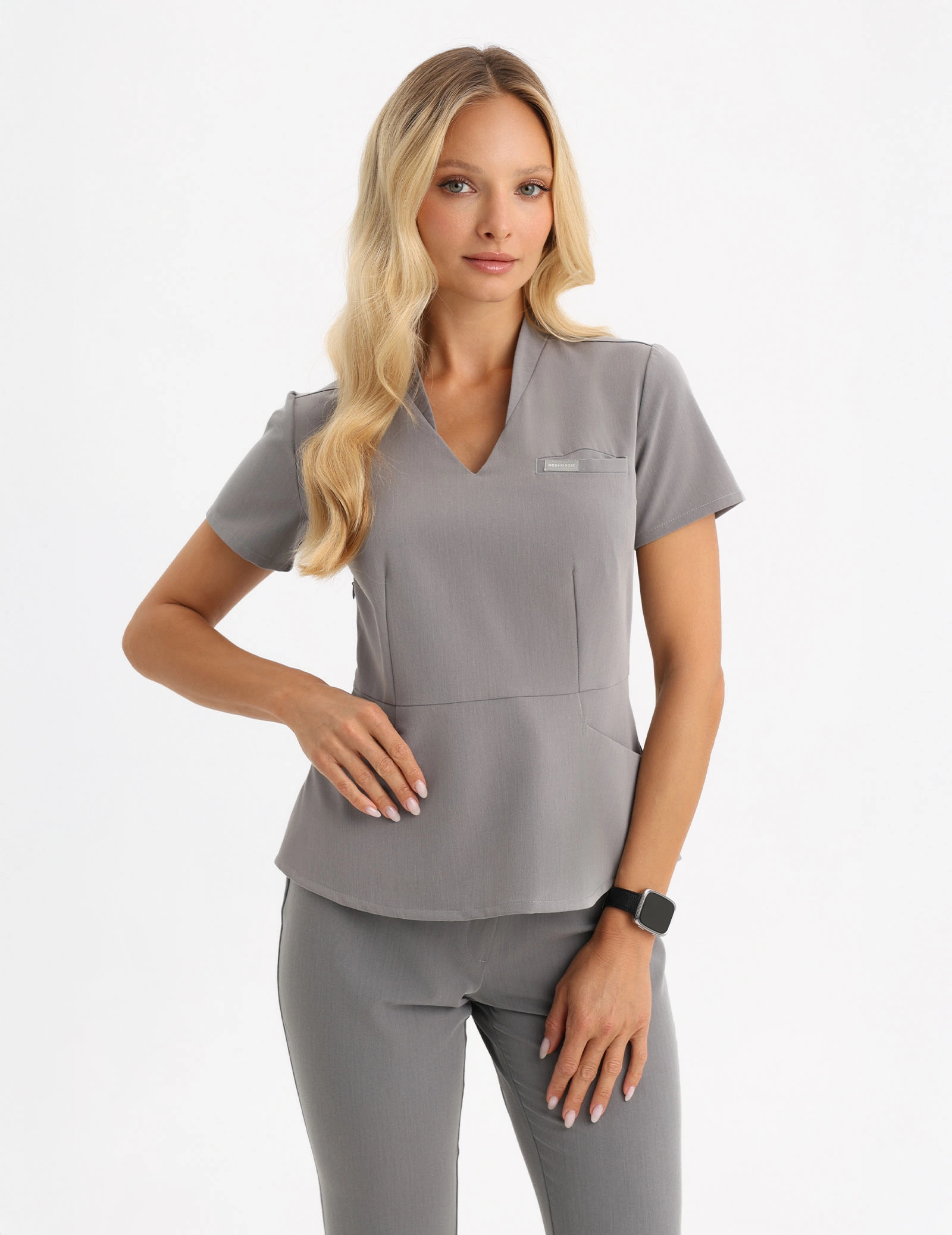 Bluza Medyczna Kori - SHARK GRAY Bluza Medyczna Kori - SHARK GRAY