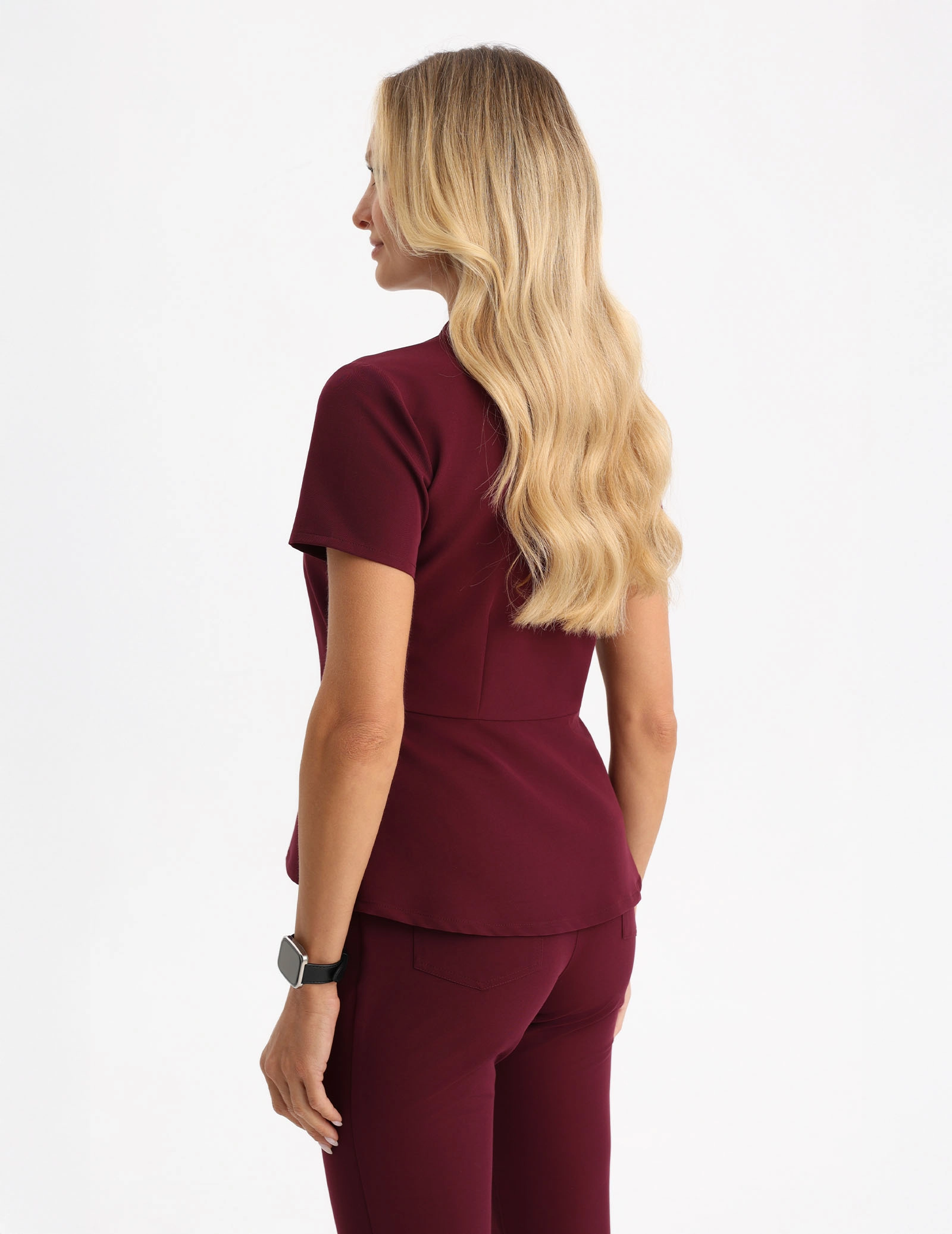 Bluza Medyczna Kori - BURGUNDY Bluza Medyczna Kori - BURGUNDY