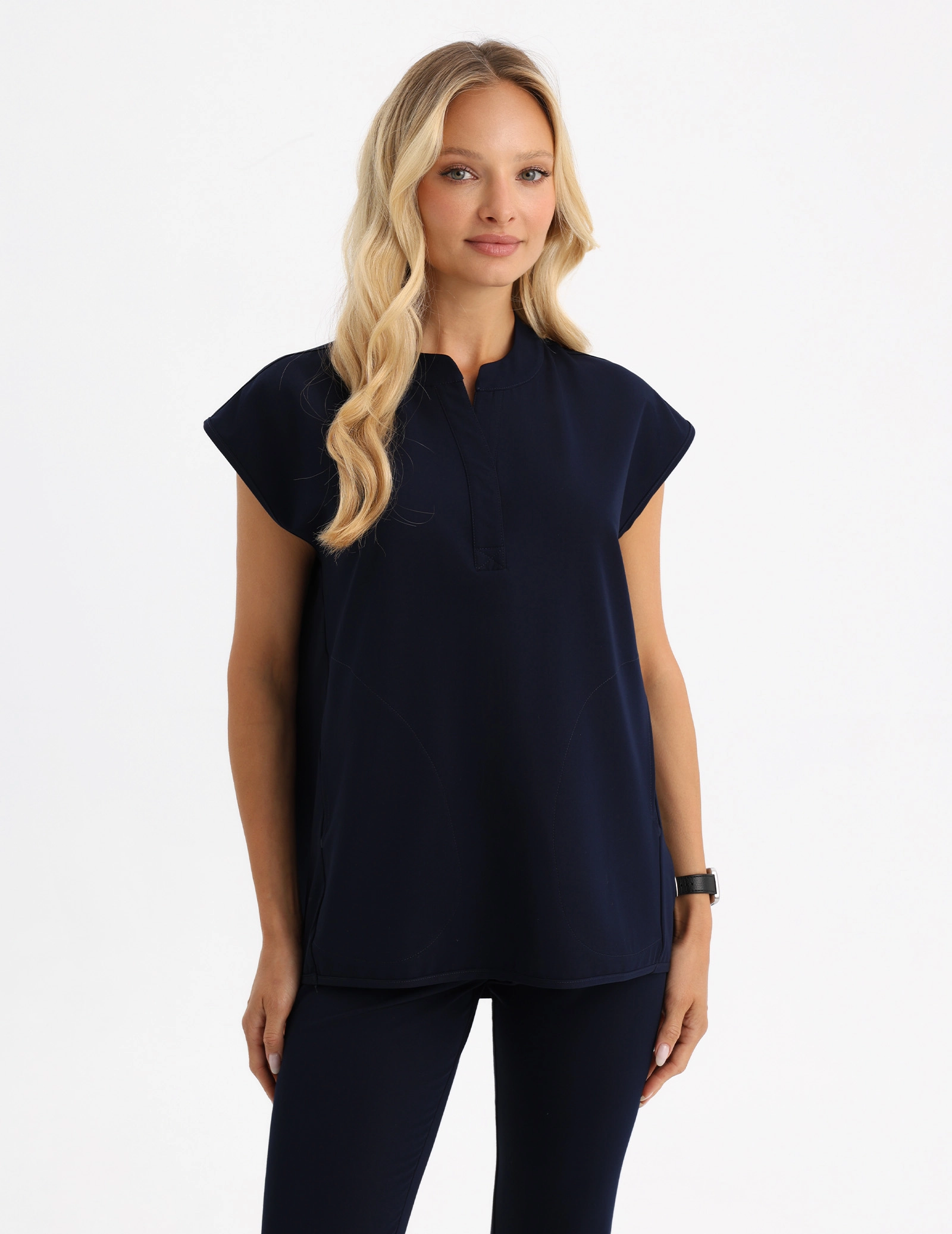 Bluza Medyczna Khloe - DARK NAVY