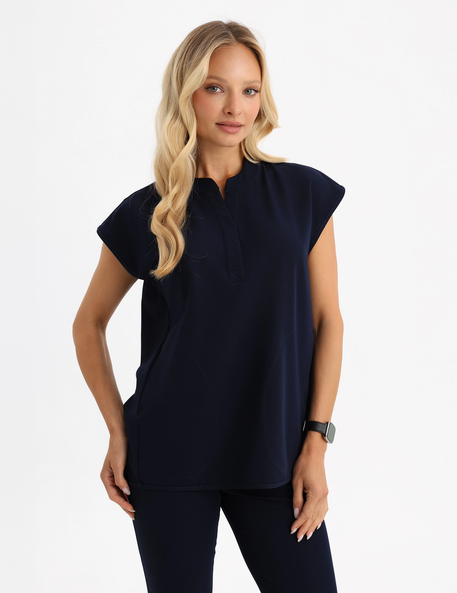 Bluza Medyczna Khloe - DARK NAVY