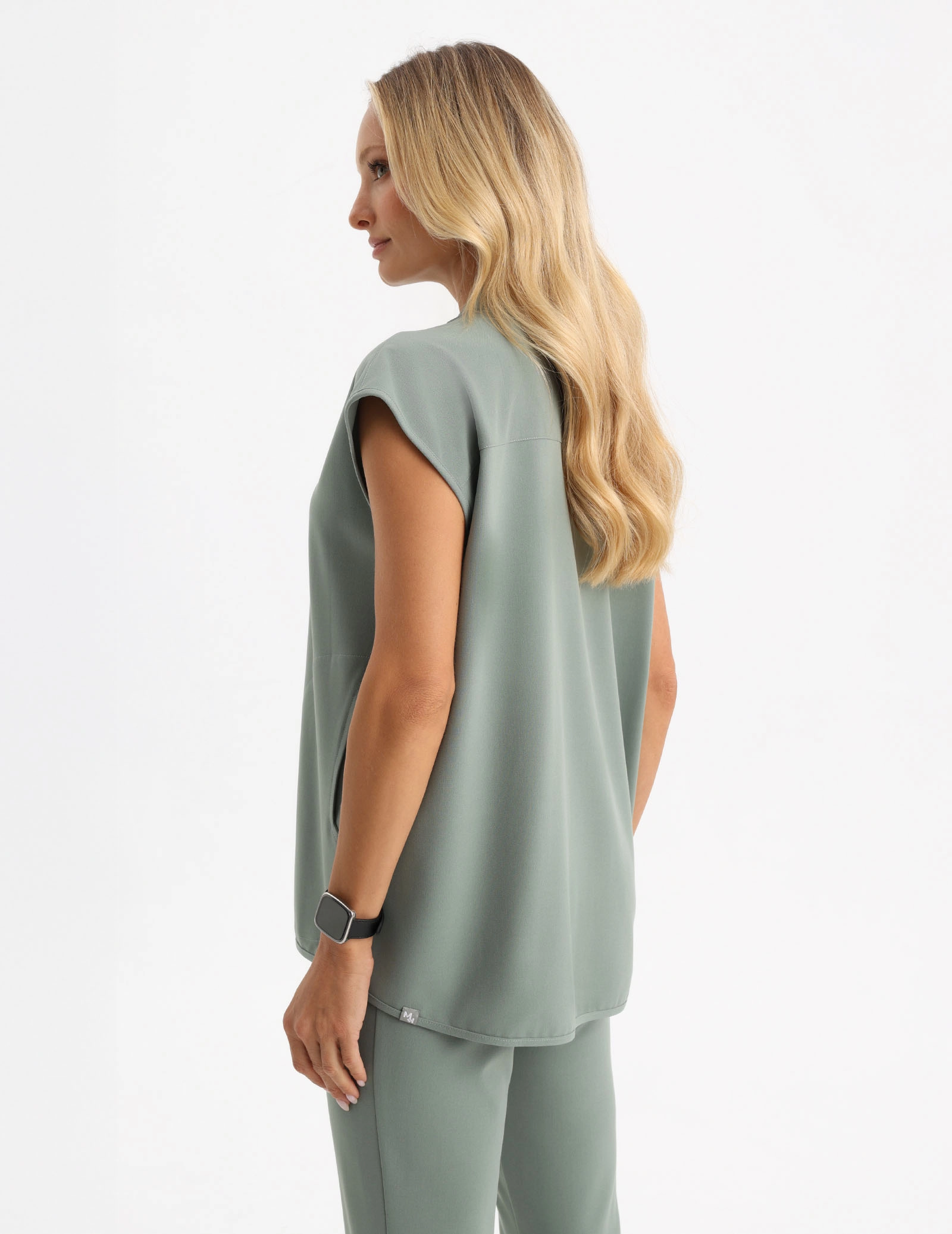 Bluza Medyczna Khloe - DUSTY GREEN Bluza Medyczna Khloe - DUSTY GREEN