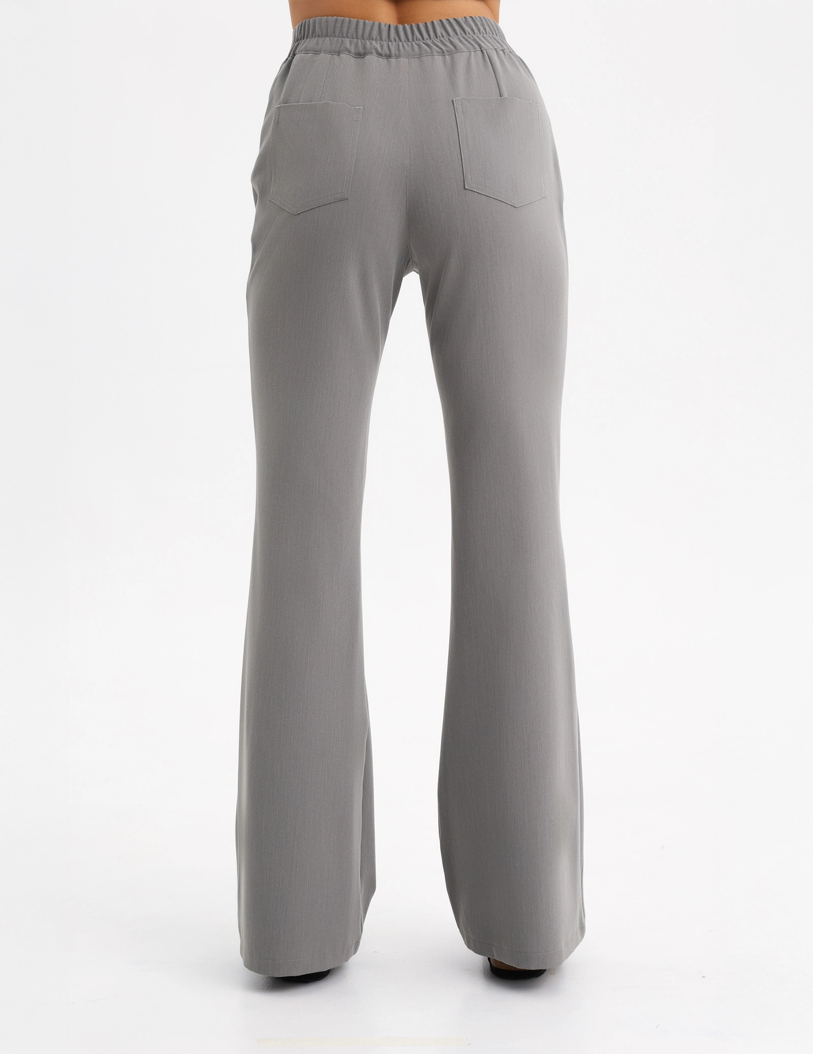 Spodnie Damskie Flare - SHARK GRAY