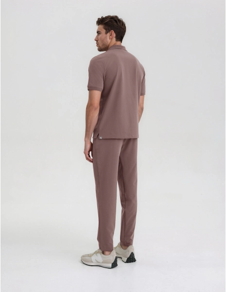Spodnie Męskie Basic - MOCHA