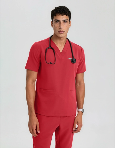 Bluza Medyczna Birbal - POP RED