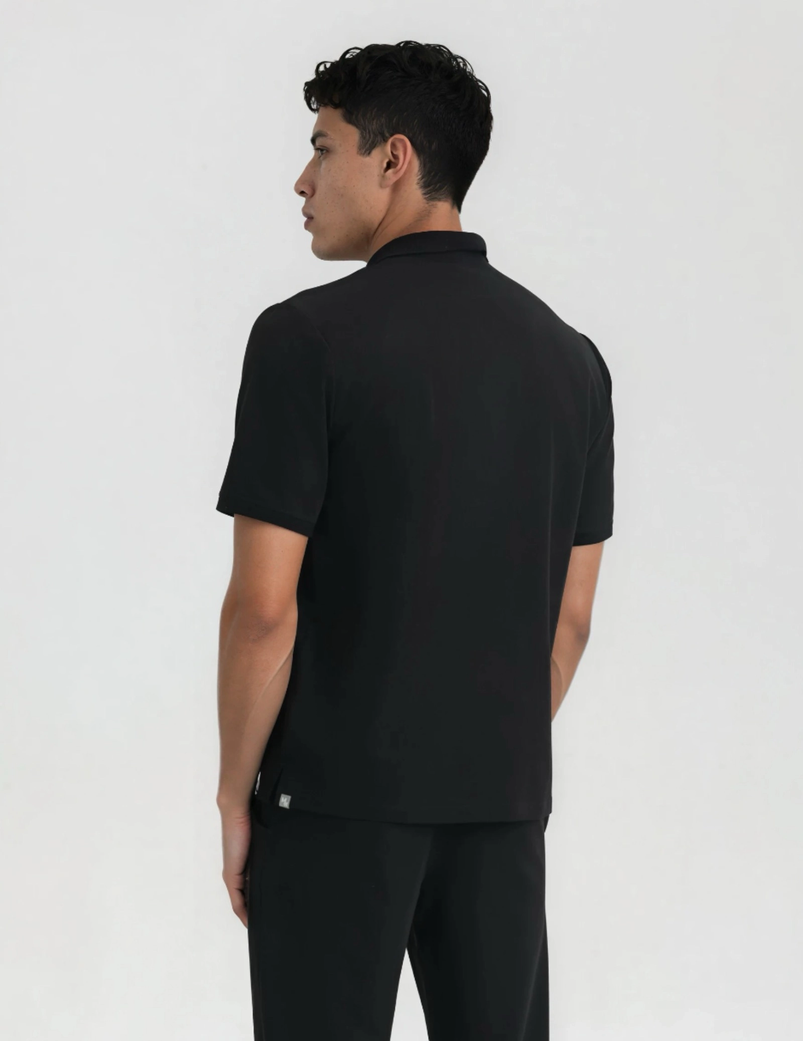 Bluza Medyczna Polo Męska - BLACK