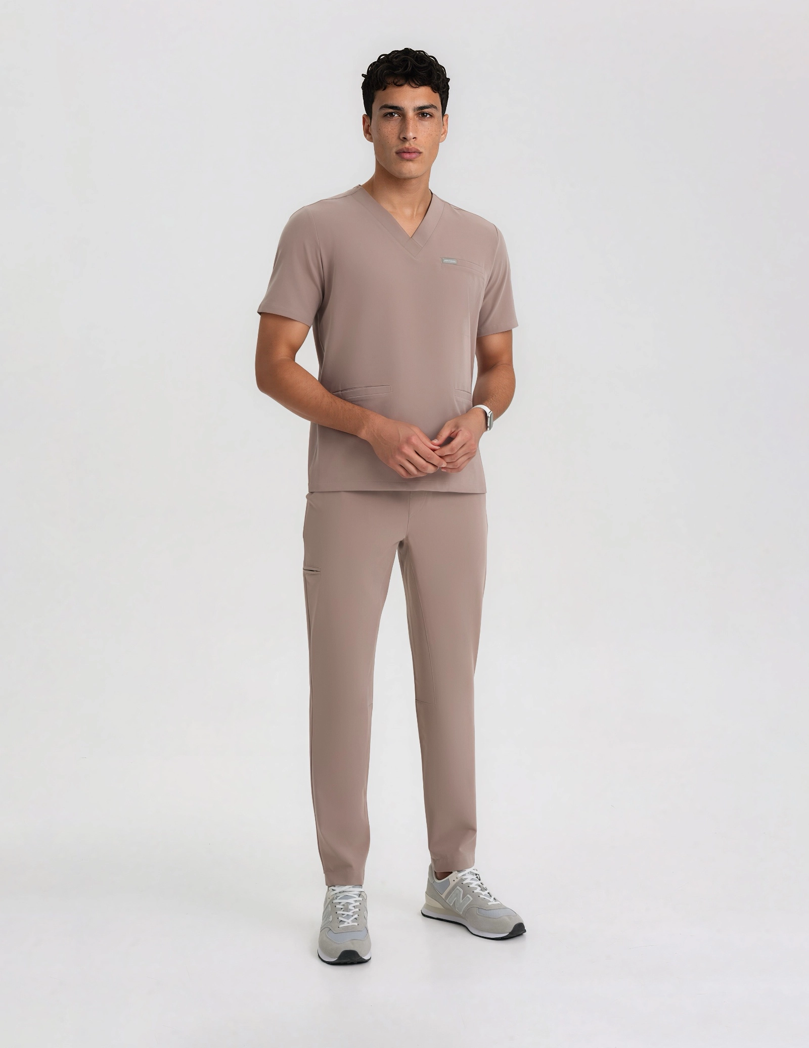 Spodnie Basic Męskie - BEIGE