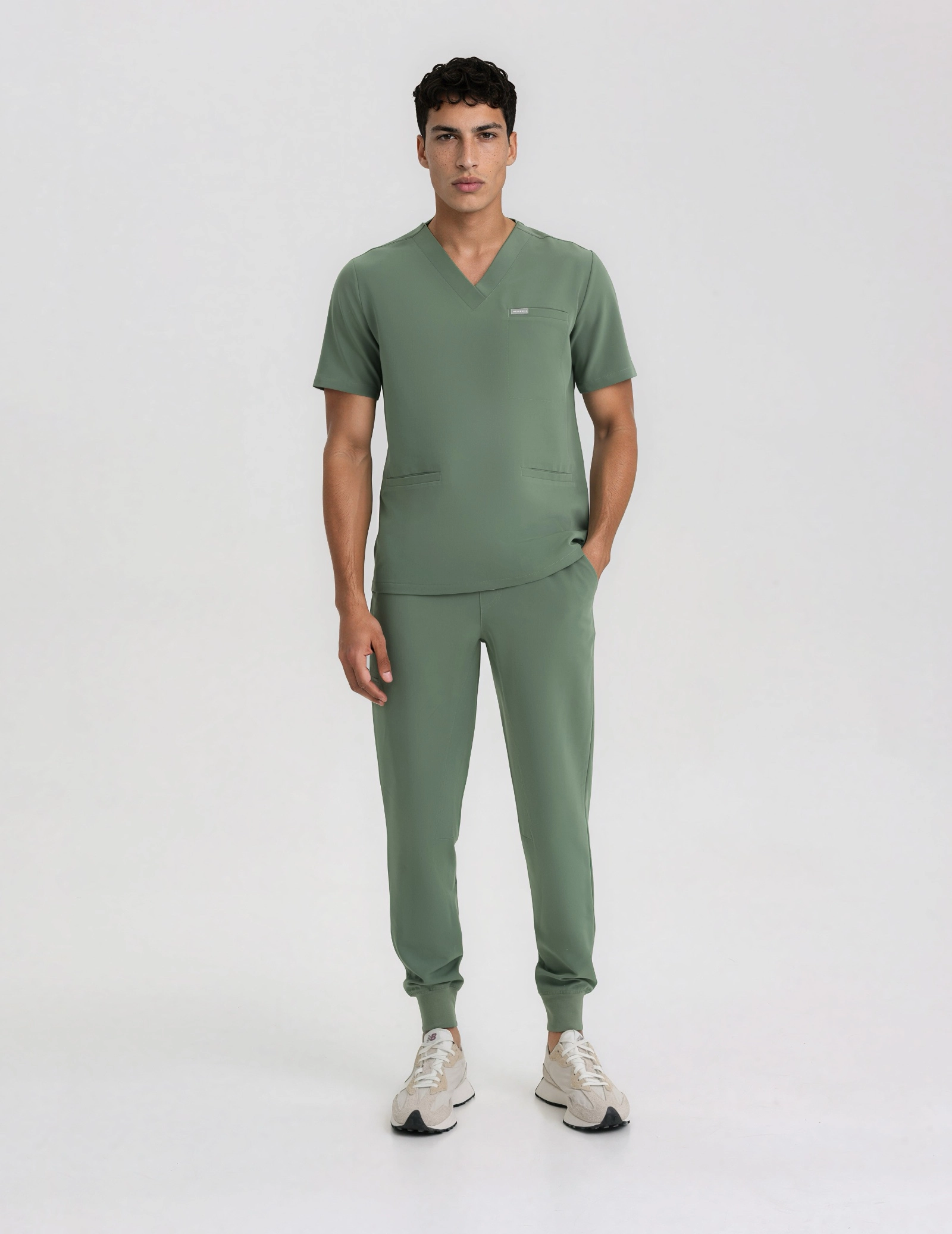 Spodnie Joggery Męskie - KHAKI