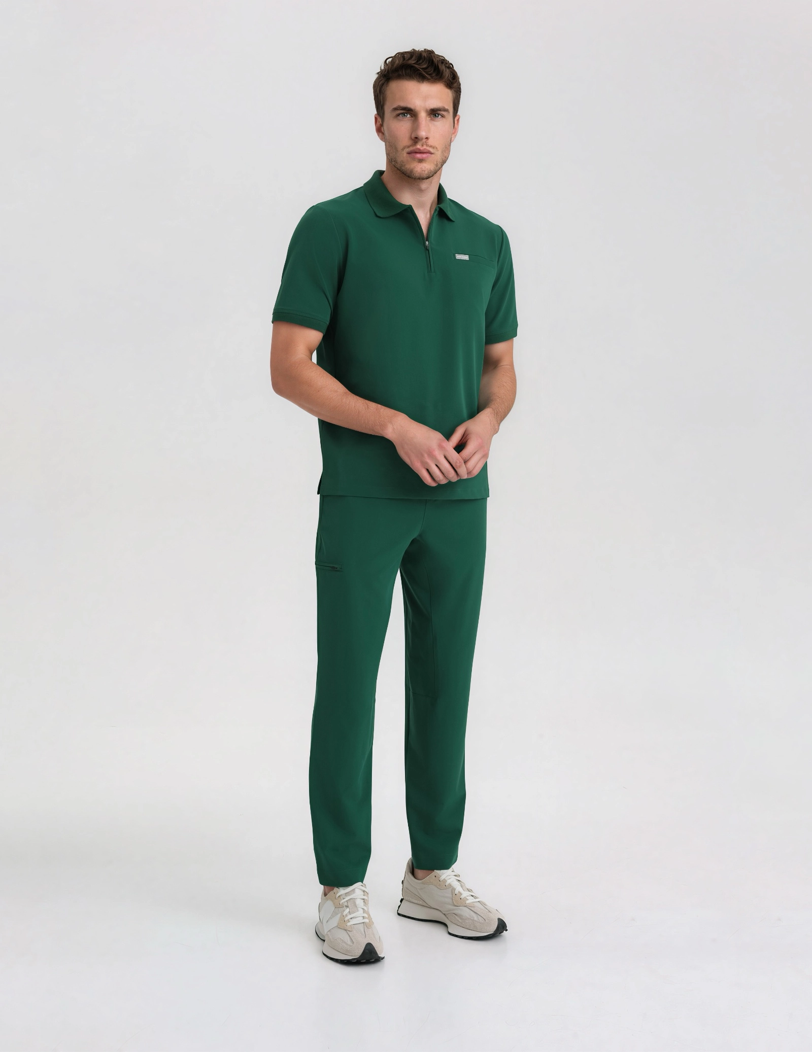 Spodnie Basic Męskie - DEEP GREEN