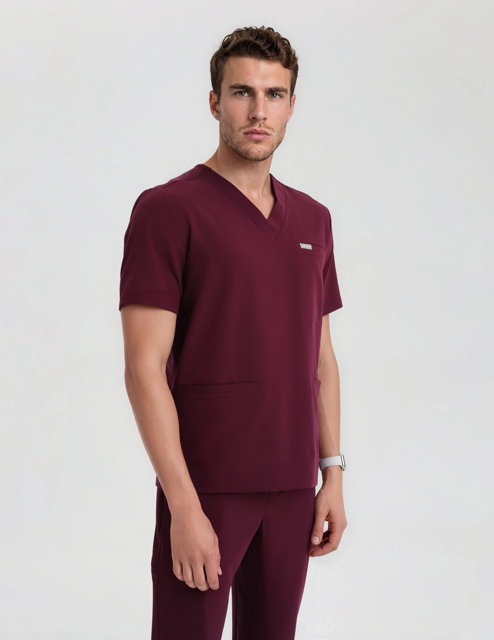 Bluza Medyczna Birbal - BURGUNDY Bluza Medyczna Birbal - BURGUNDY