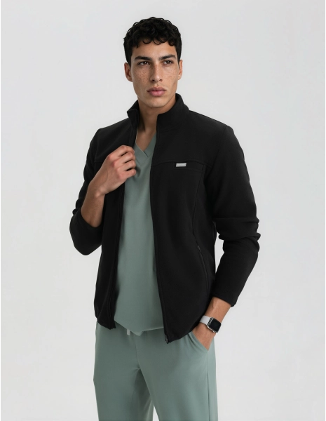Bluza Polarowa Męska COZY HEAT - BLACK