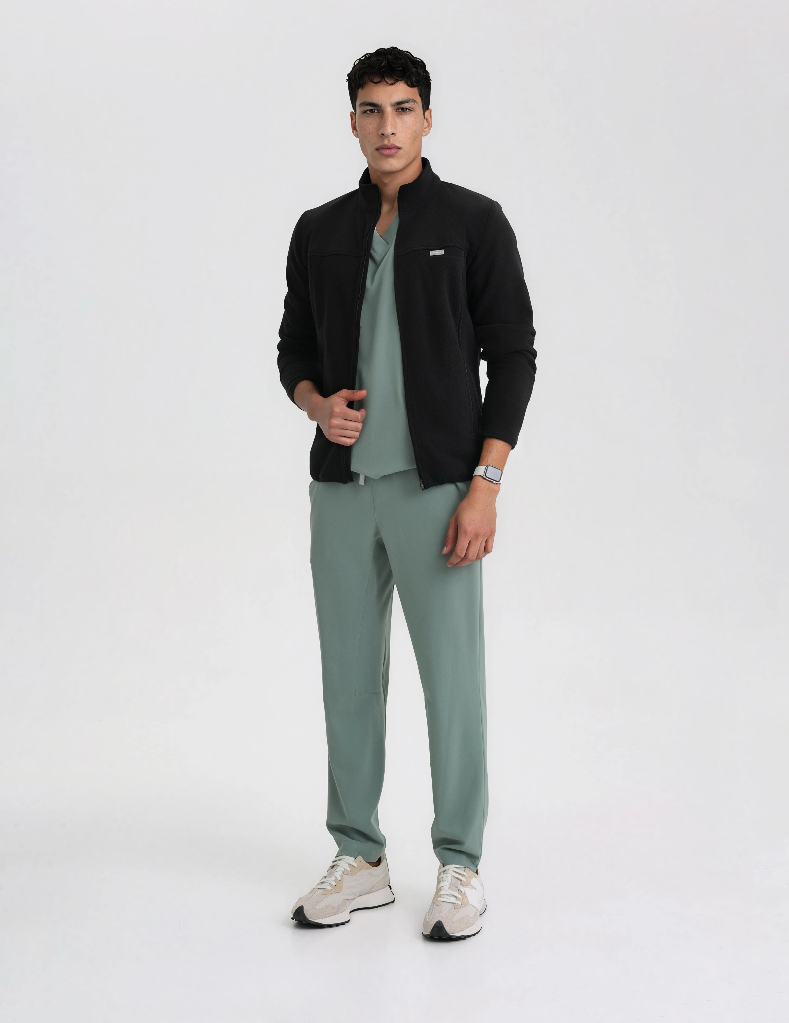 Bluza Polarowa Męska COZY HEAT - BLACK
