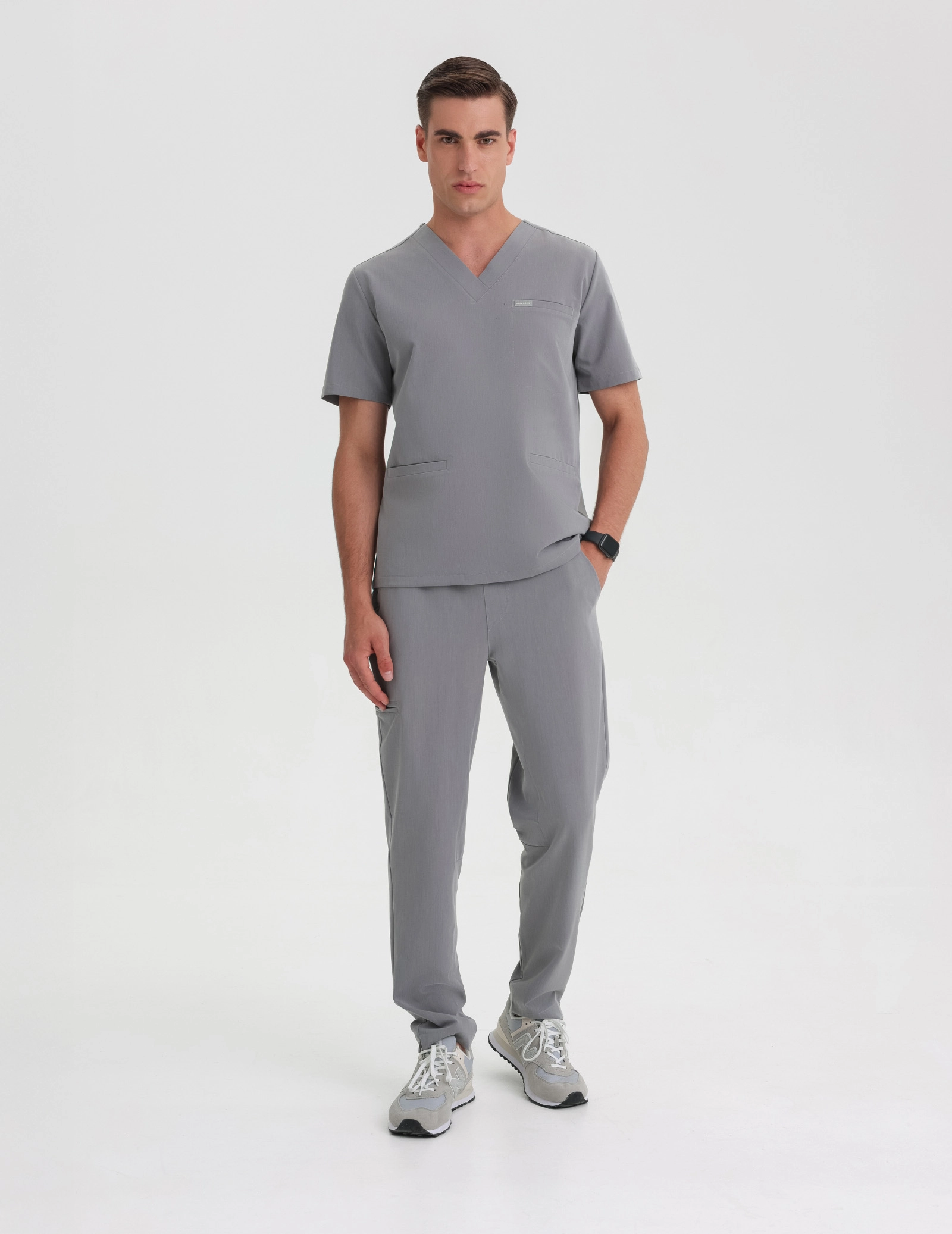 Spodnie Basic Męskie - SHARK GRAY
