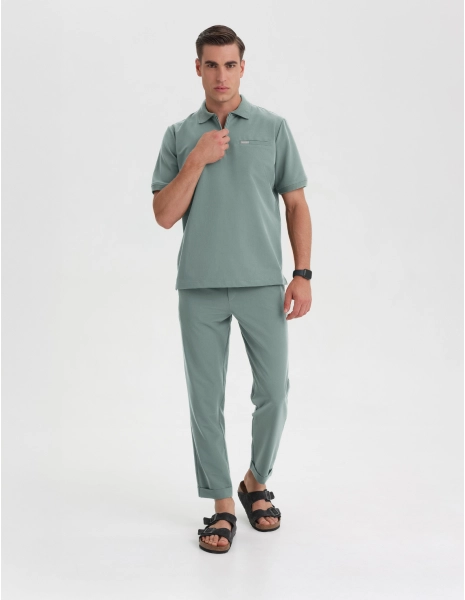 Bluza Medyczna Polo Męska -...