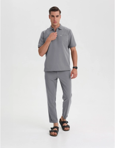 Bluza Medyczna Polo Męska -...