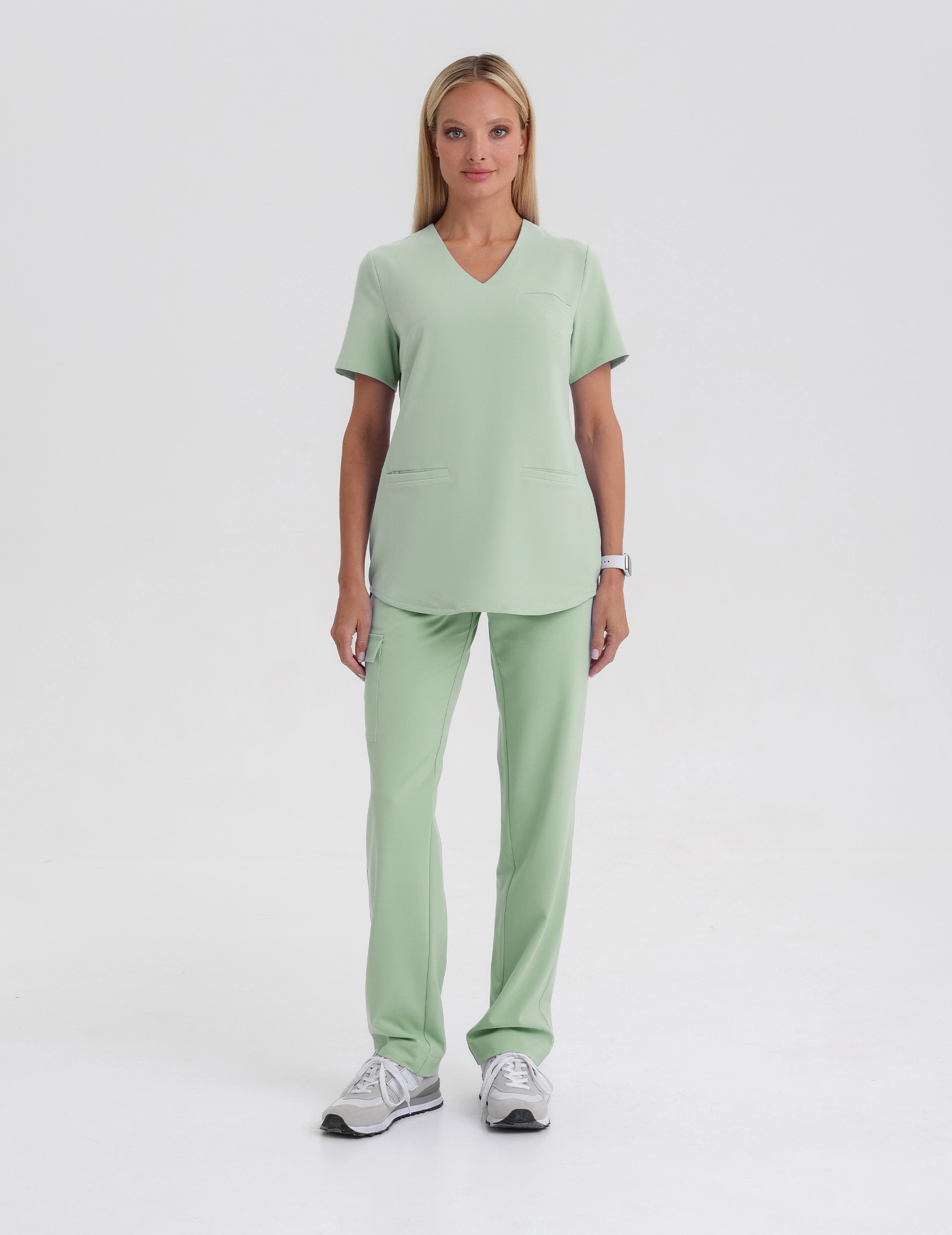 Bluza Medyczna Grace - MATCHA LATTE Bluza Medyczna Grace - MATCHA LATTE
