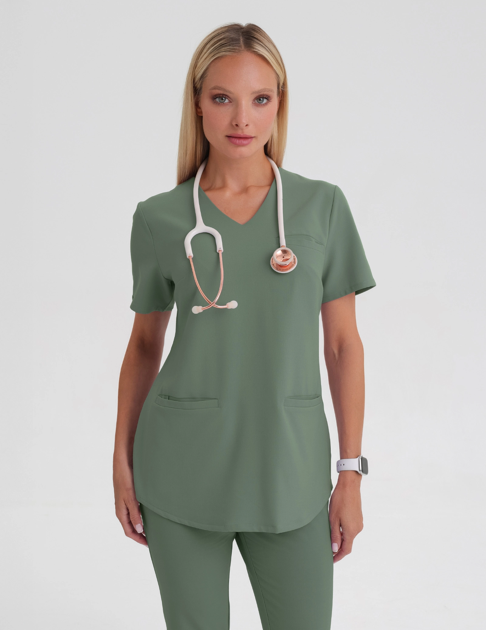 Bluza Medyczna Grace - KHAKI Bluza Medyczna Grace - KHAKI