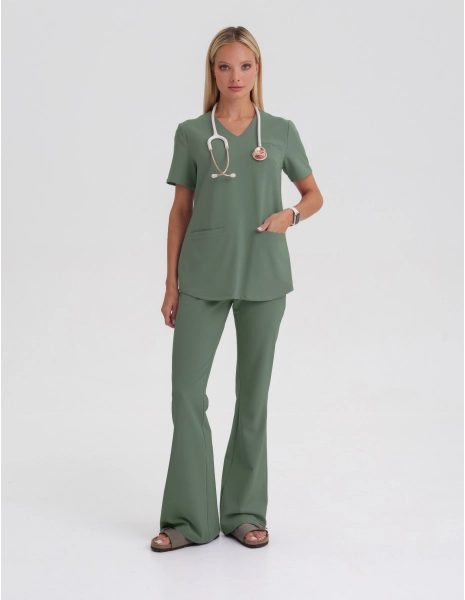 Bluza Medyczna Grace - KHAKI