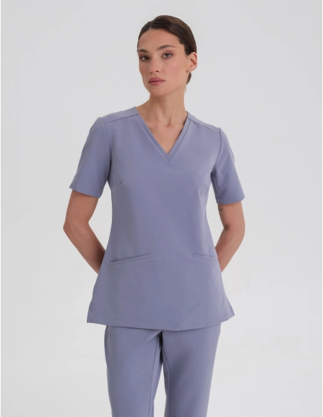Bluza Medyczna Casy- MILKY LAVENDER