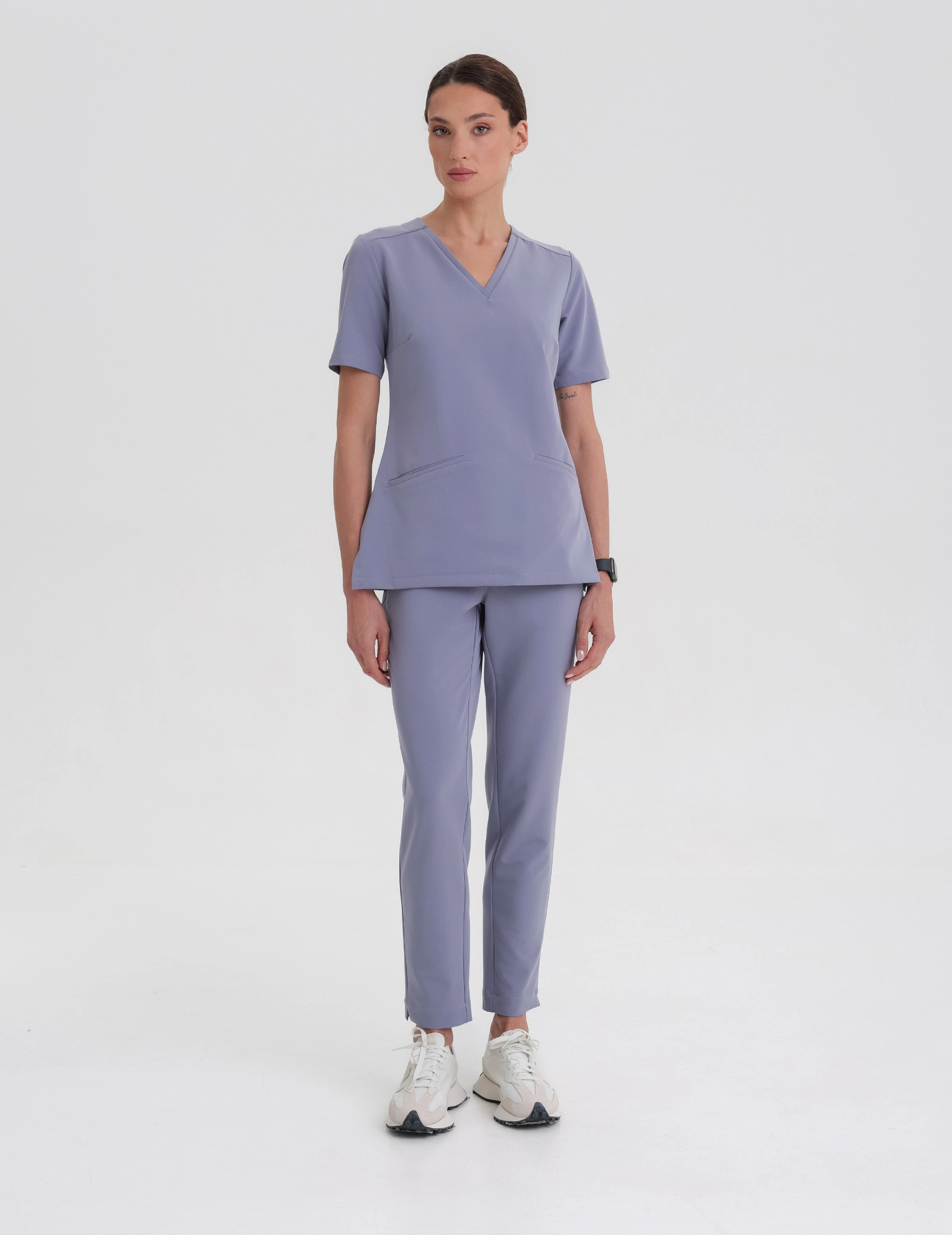 Bluza Medyczna Casy- MILKY LAVENDER