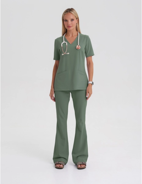 Bluza Medyczna Casy - KHAKI