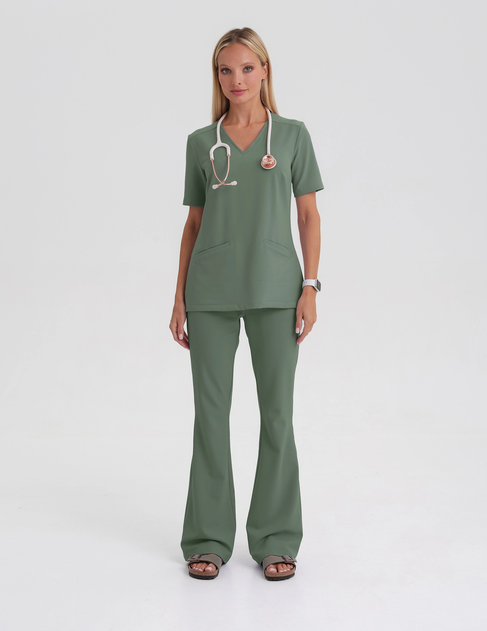 Bluza Medyczna Casy - KHAKI