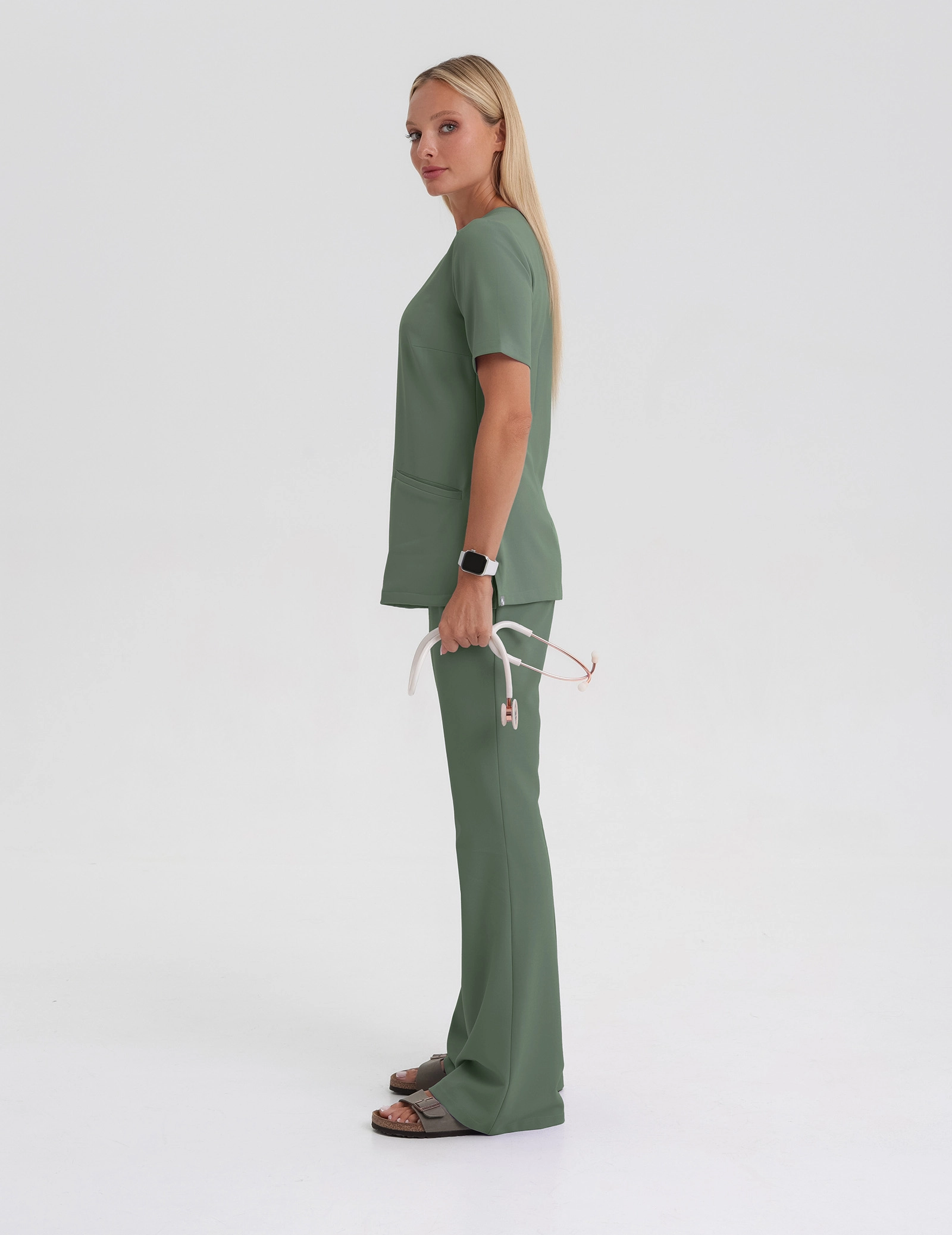 Bluza Medyczna Casy - KHAKI