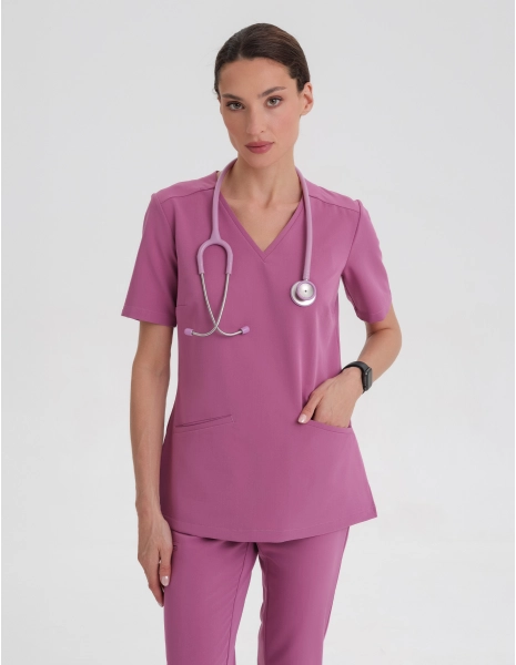 Bluza Medyczna Casy - BERRY SHAKE