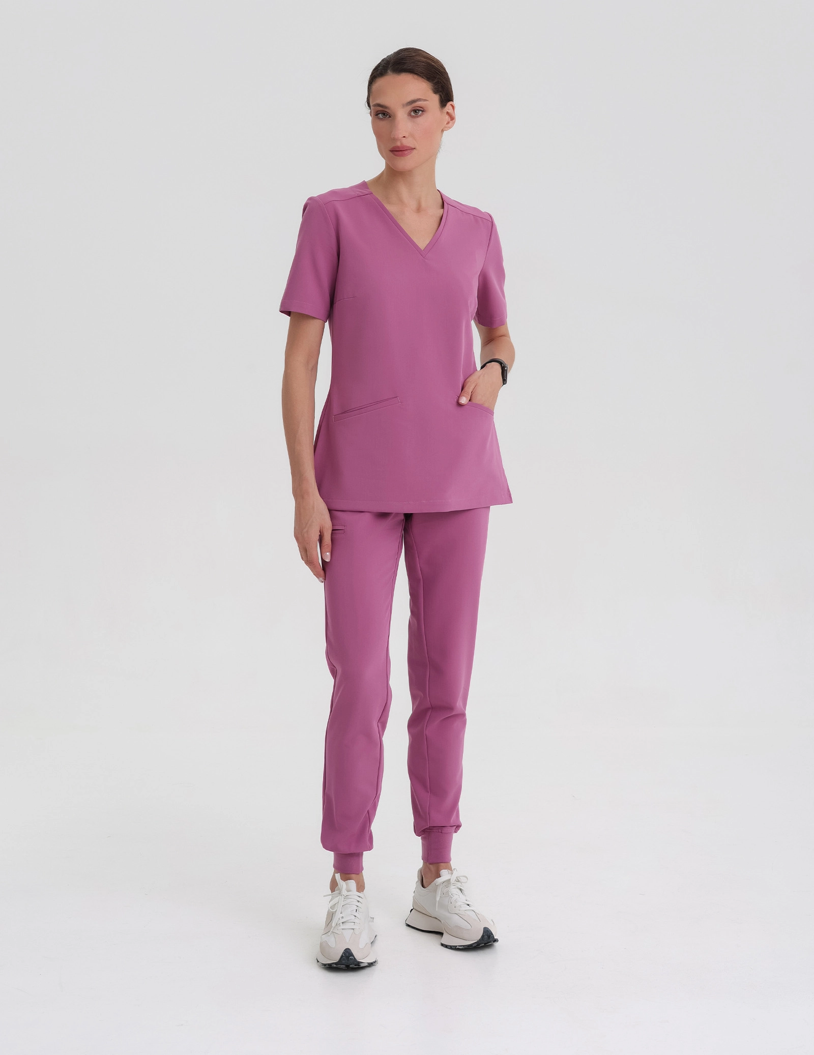 Bluza Medyczna Casy - BERRY SHAKE