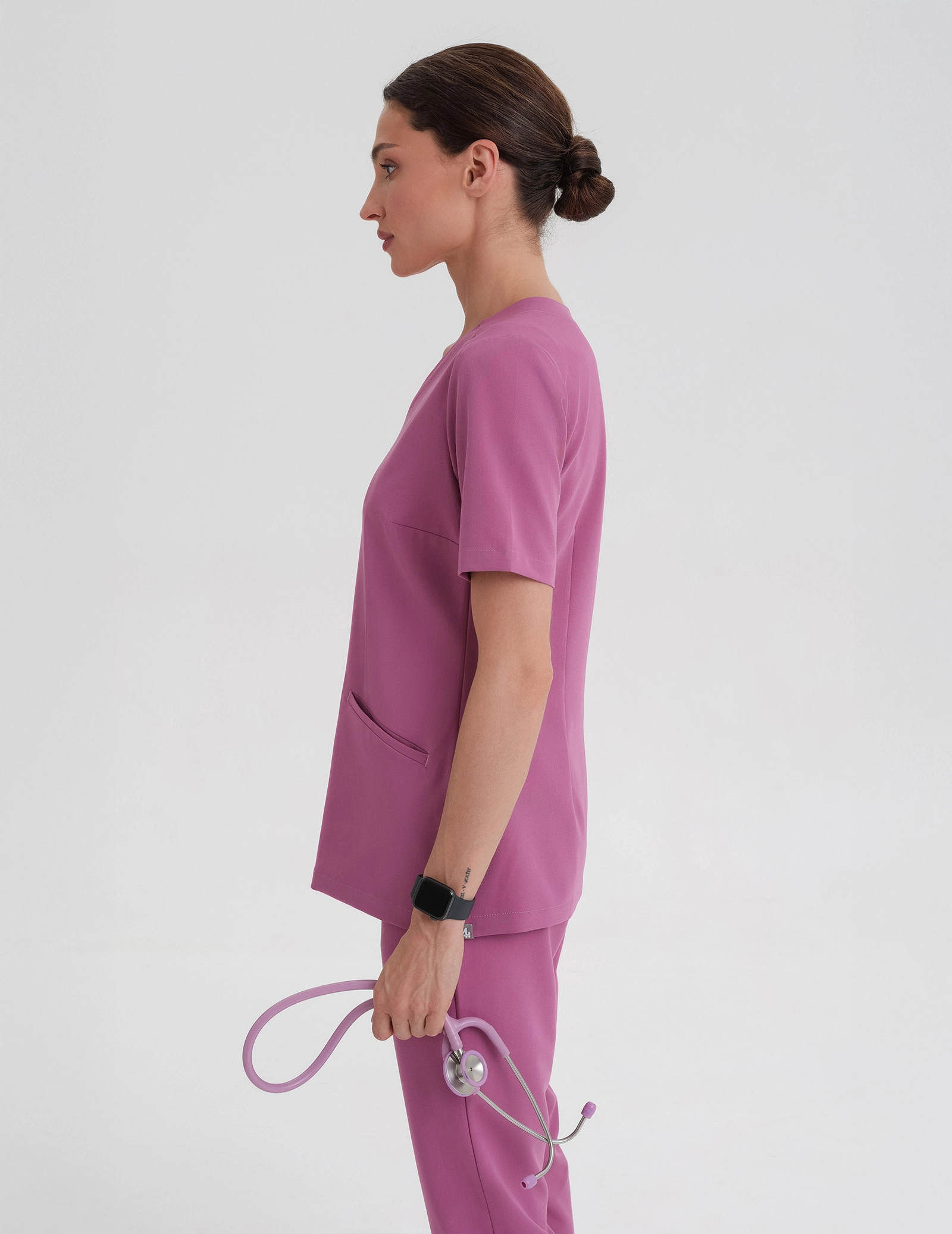 Bluza Medyczna Casy - BERRY SHAKE
