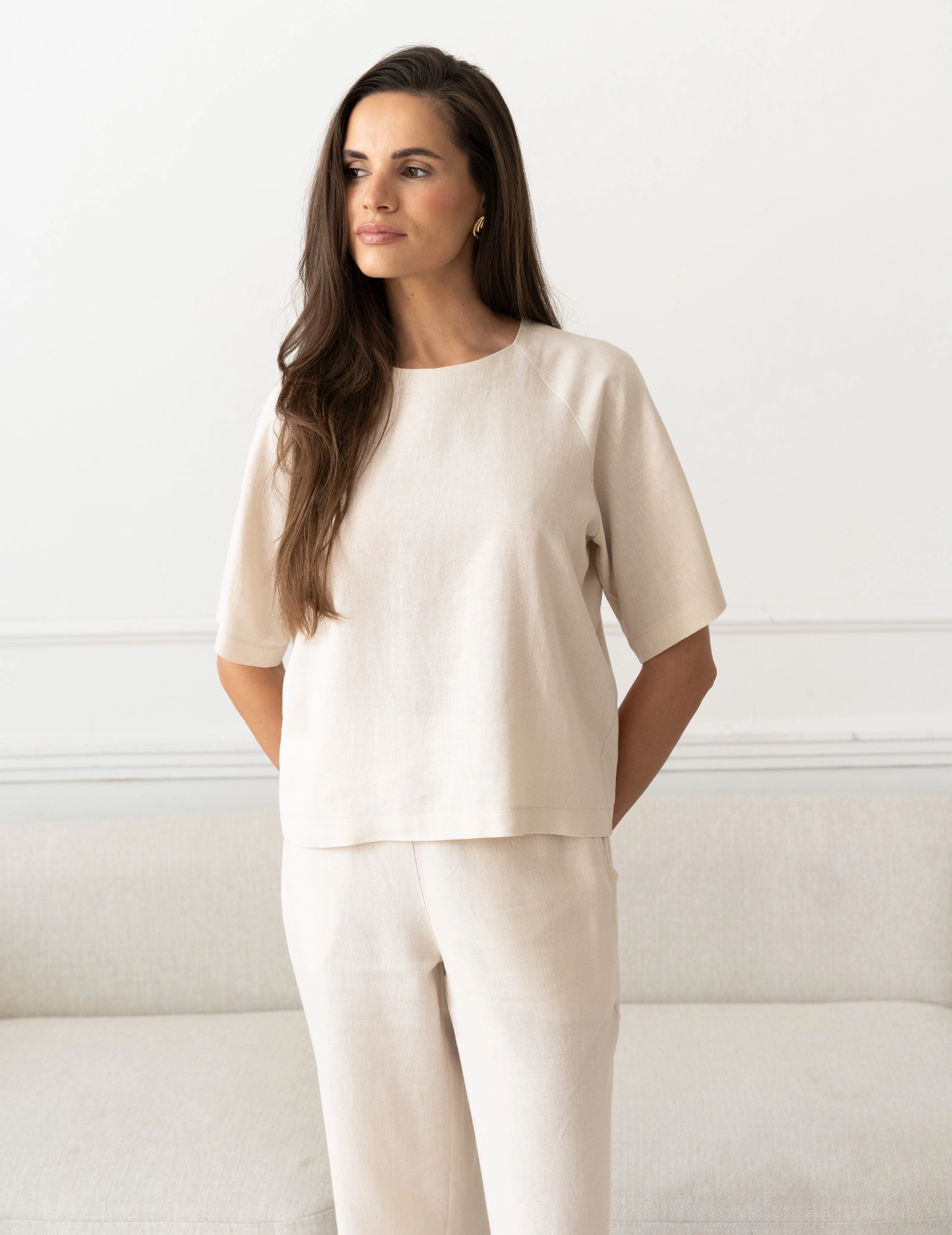 Bluza Damska Luna - TUSCAN SAND Bluza Damska Luna - TUSCAN SAND