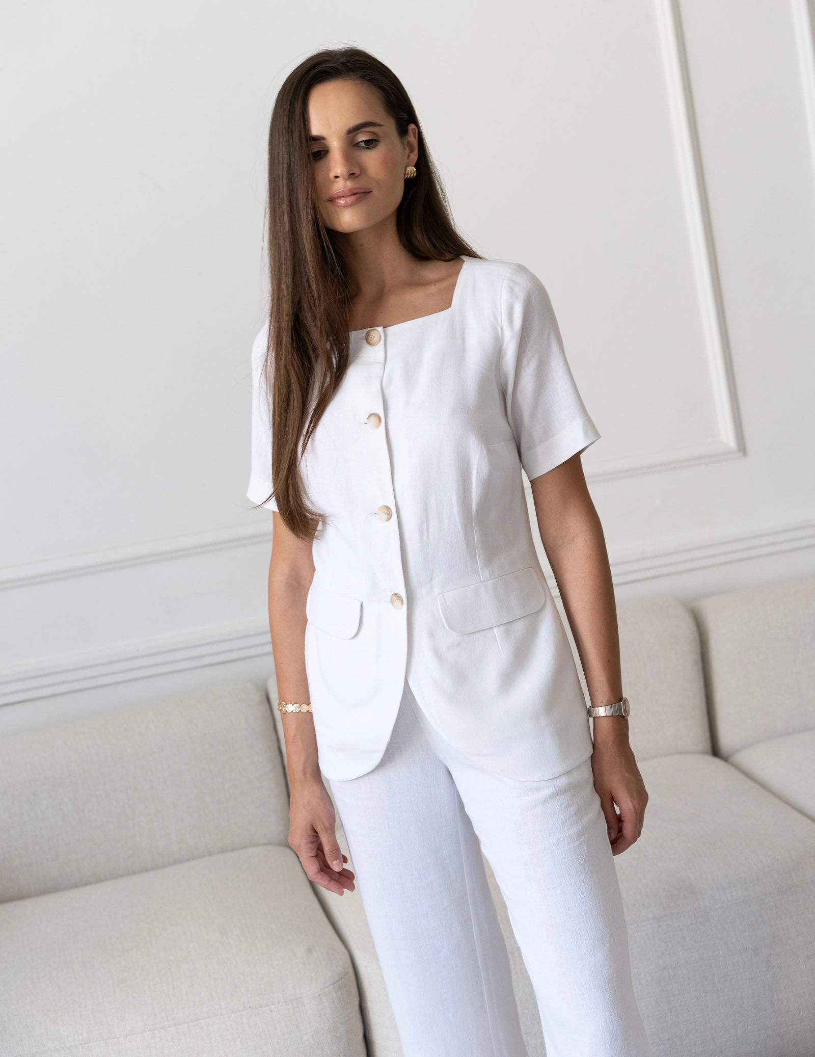 Bluza Damska Sole - SOFT WHITE Bluza Damska Sole - SOFT WHITE